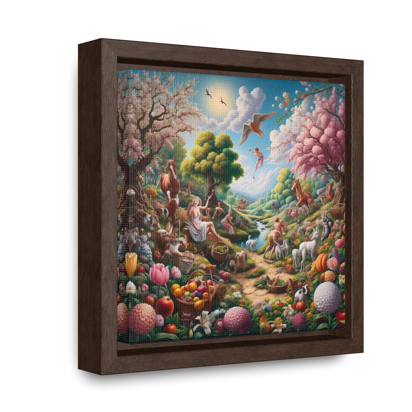 Framed Gallery Canvas Wrap - Spring 4