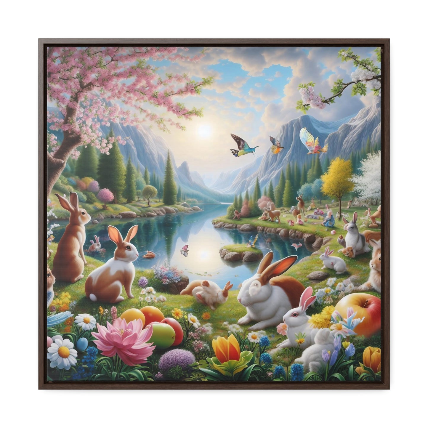 Framed Gallery Canvas Wrap - Spring 15