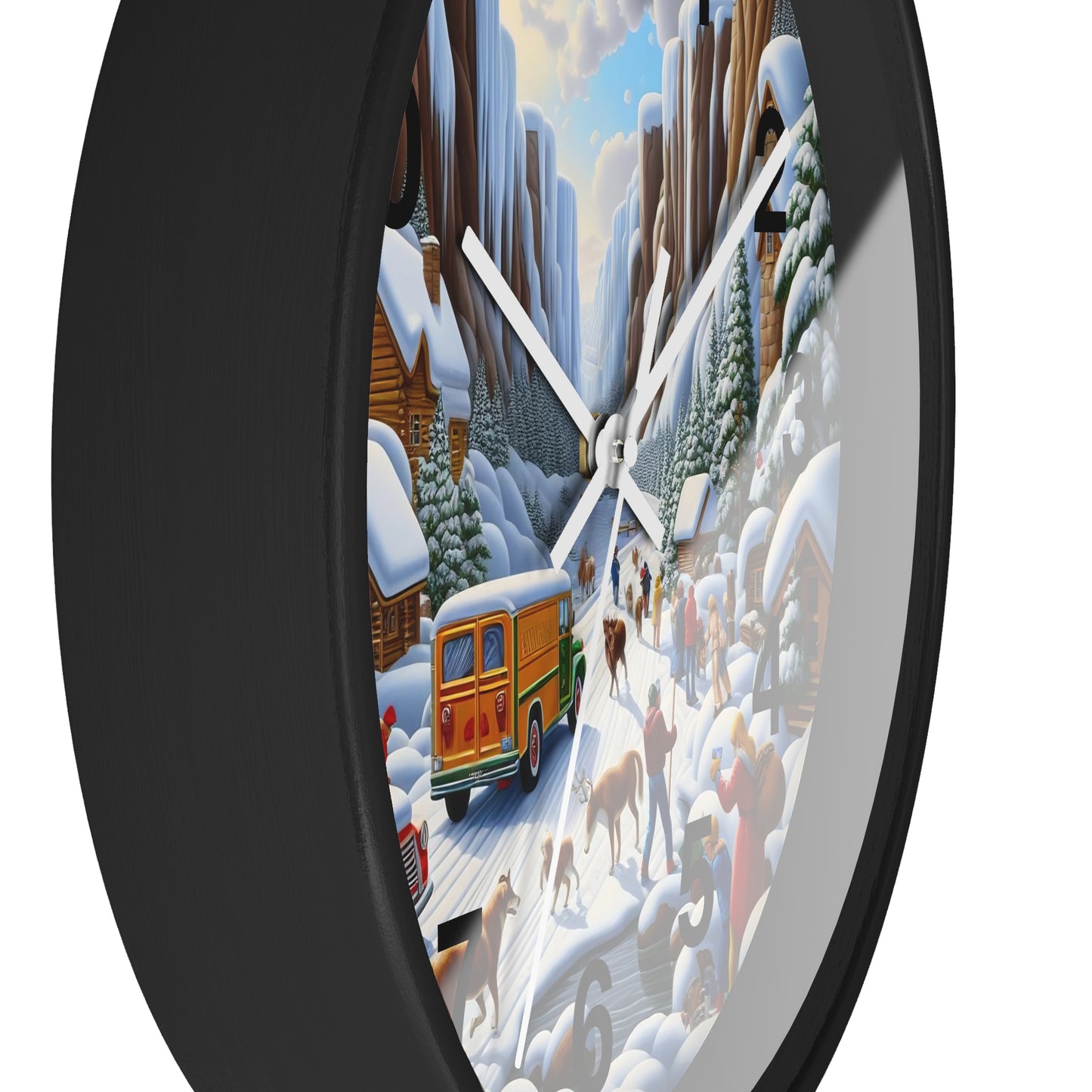 Wall Clock - Winter 120