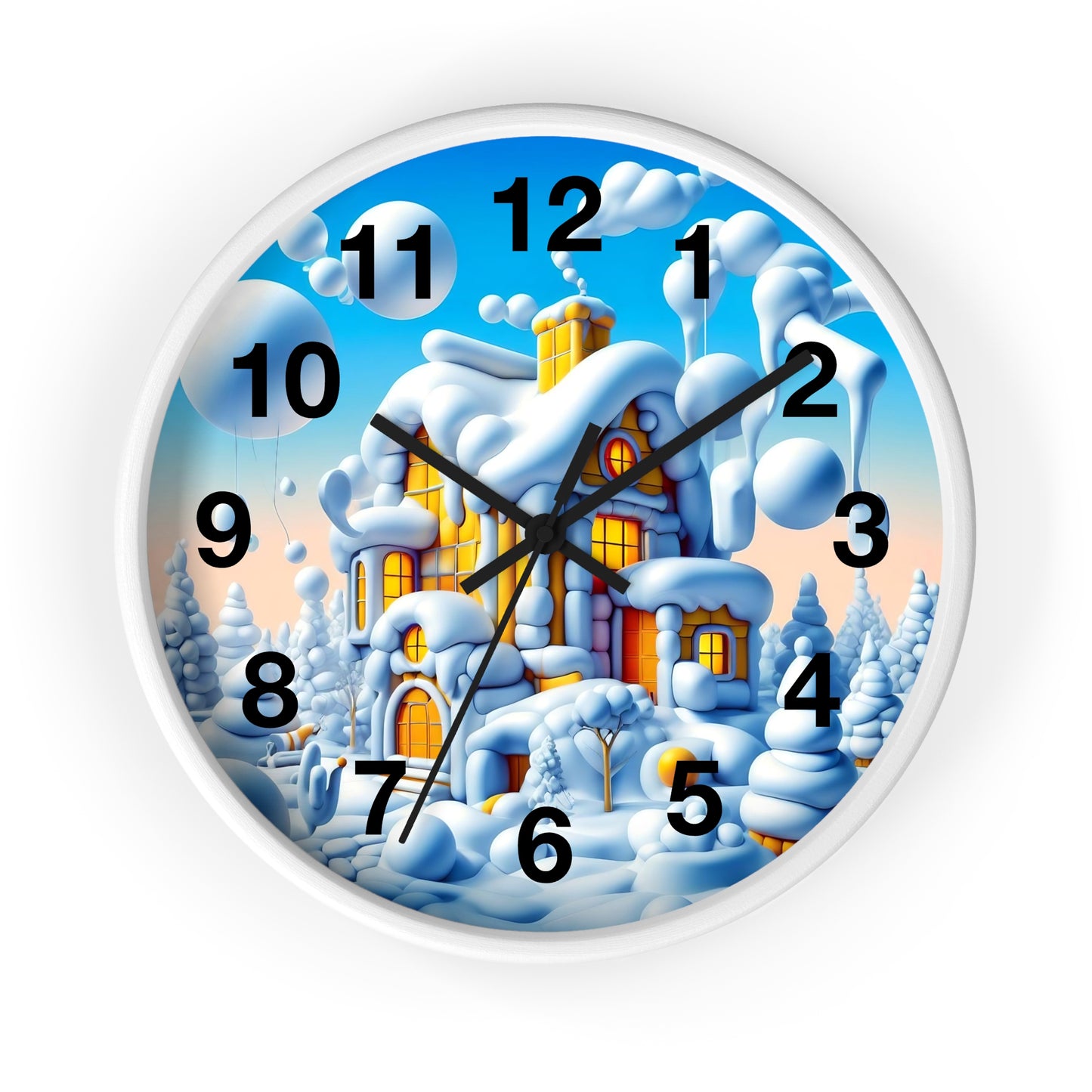 Wall Clock - Winter 111