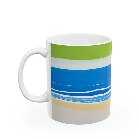 Ceramic Mug 11oz - Beach 10002