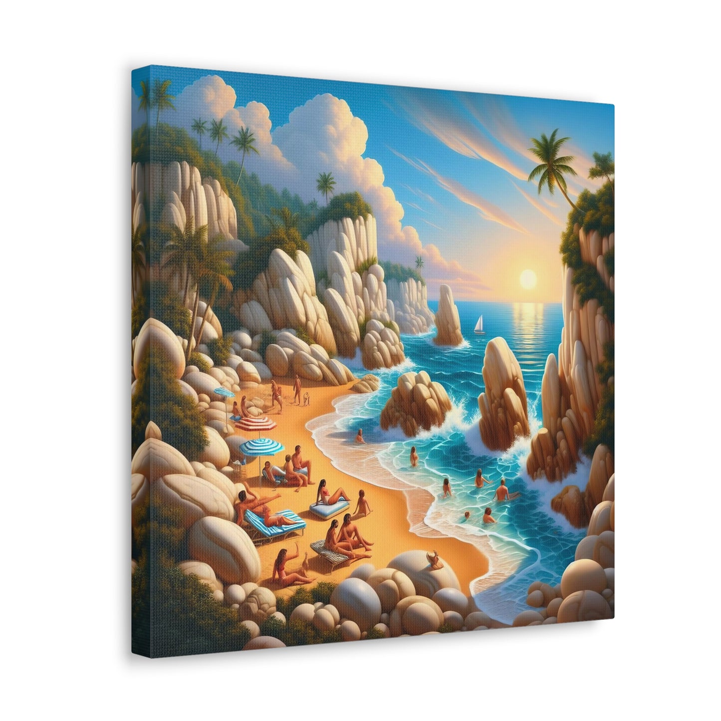 Canvas Gallery Wrap - Beach 5