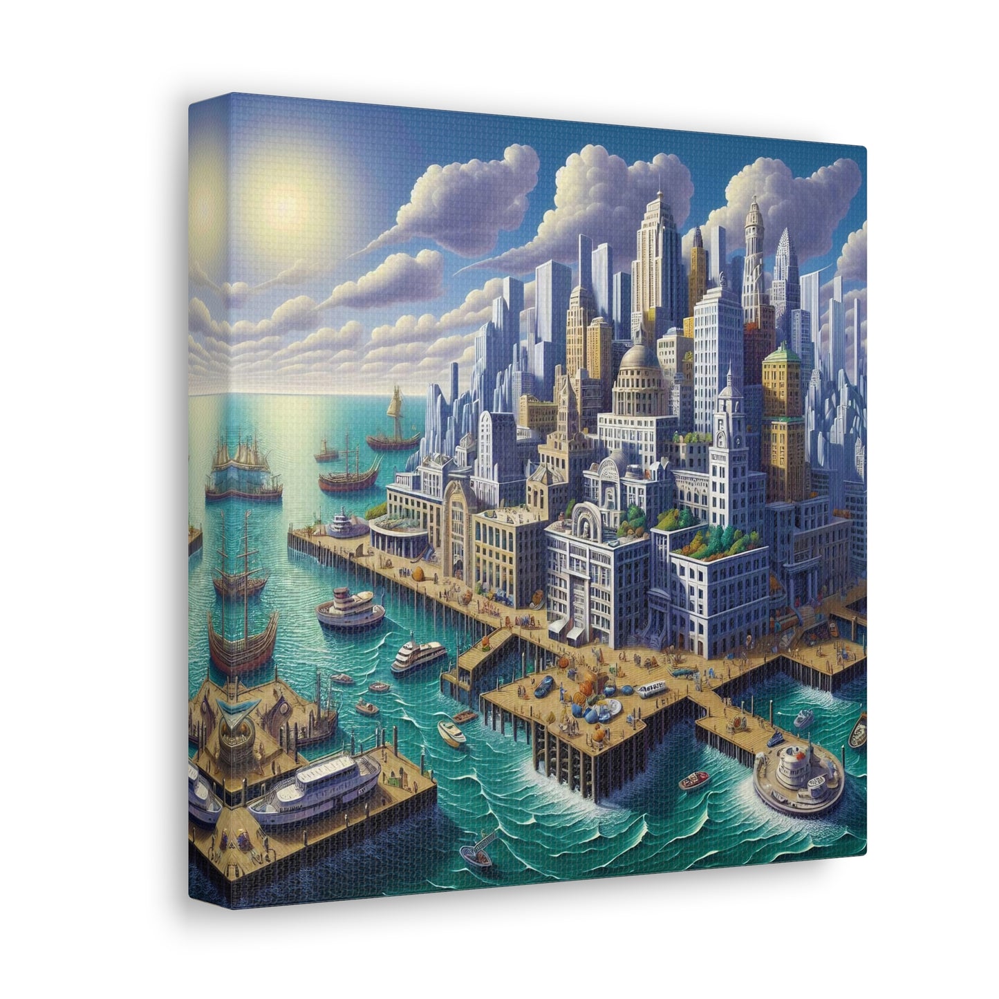 Canvas Gallery Wrap - Harbor 1