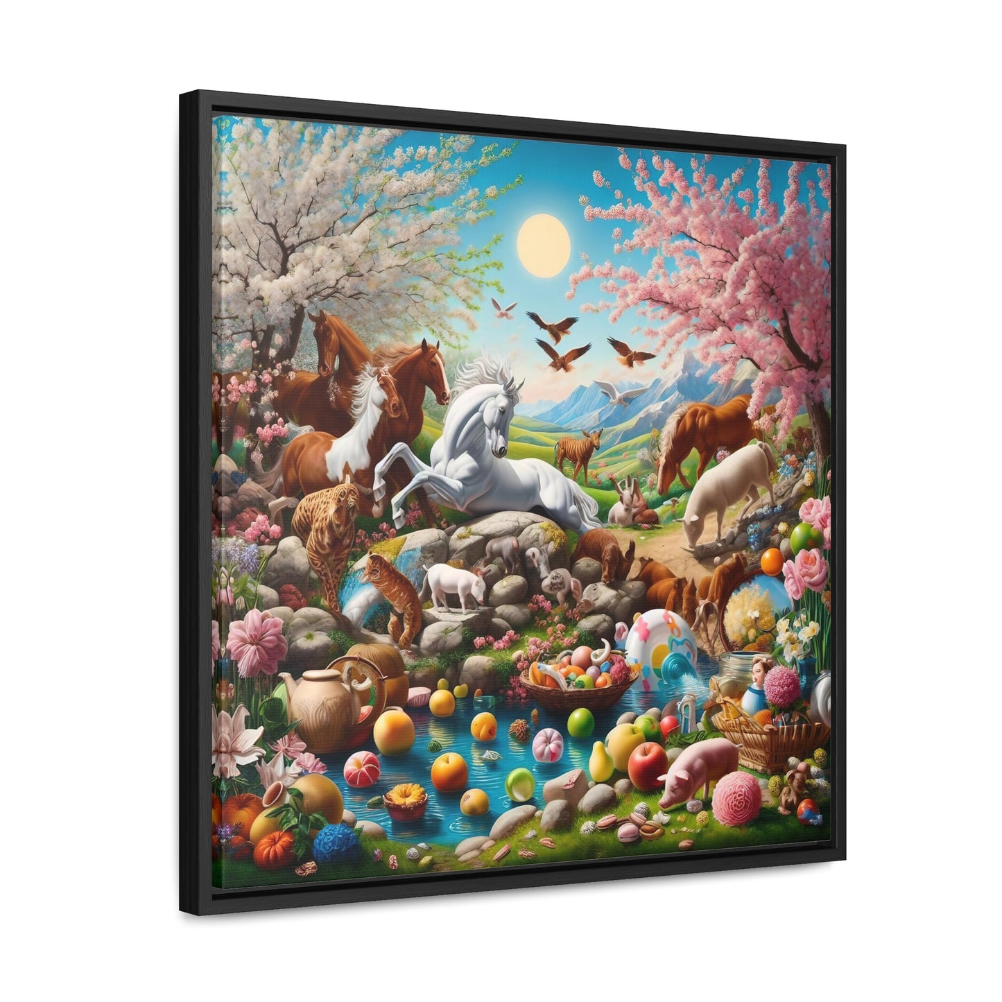 Framed Gallery Canvas Wrap - Spring 24