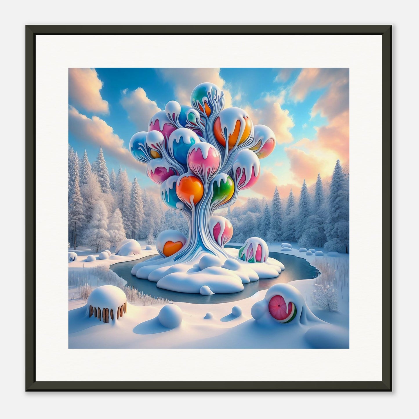 Wall Art - Winter 78 - Ball sculpture