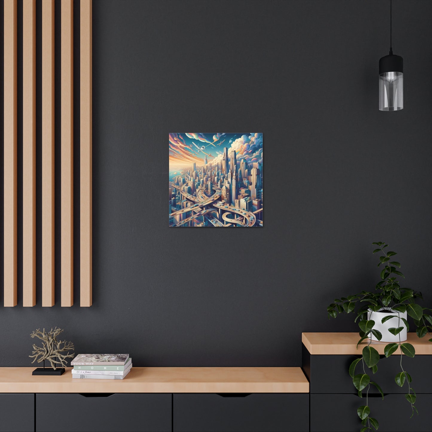 Canvas Gallery Wrap - City 10