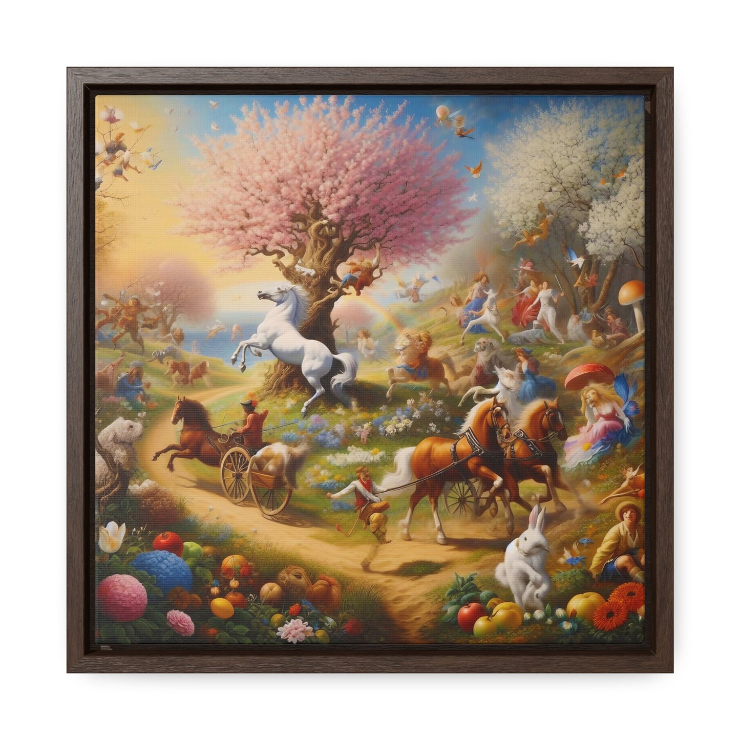 Framed Gallery Canvas Wrap - Spring 125