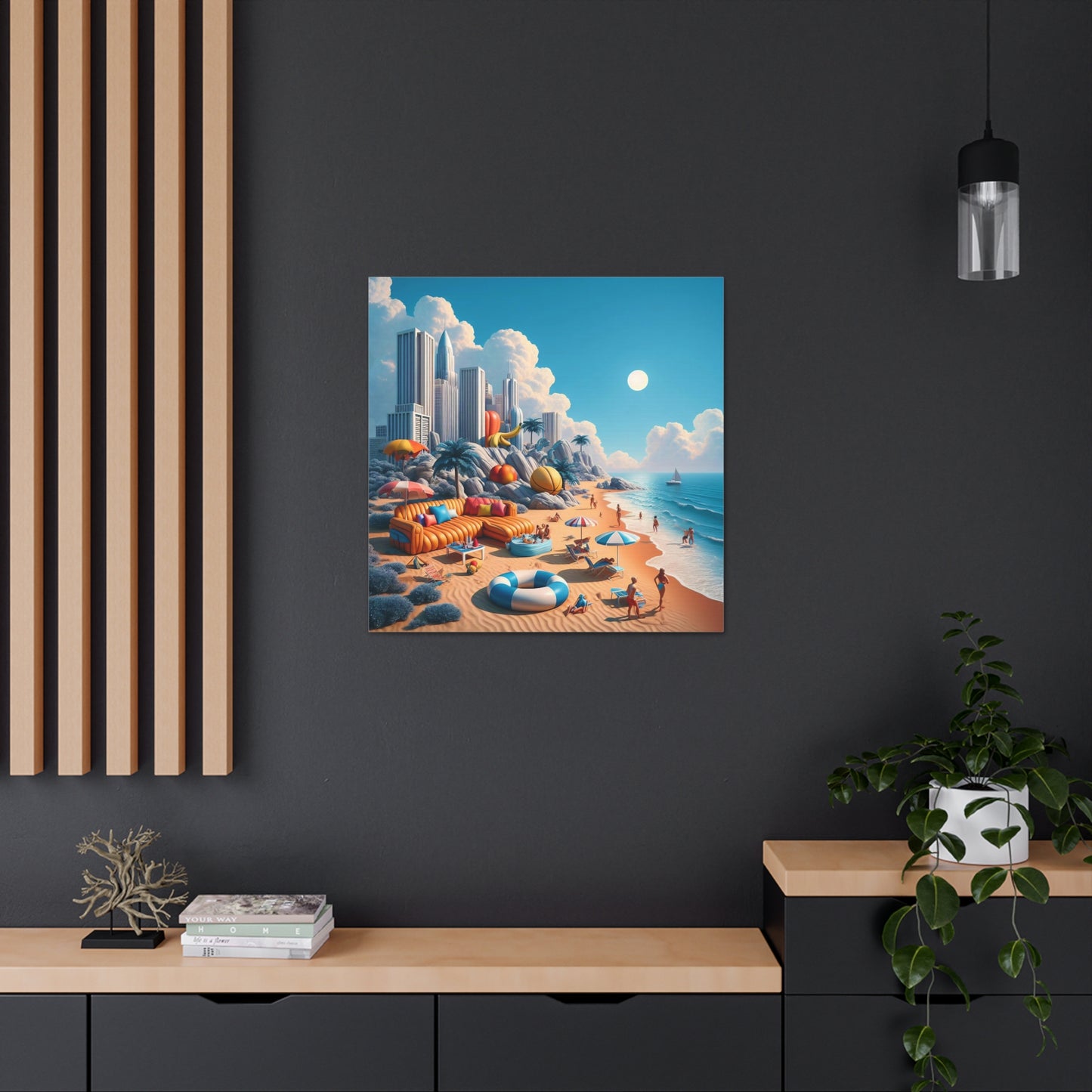 Canvas Gallery Wrap - Beach 19