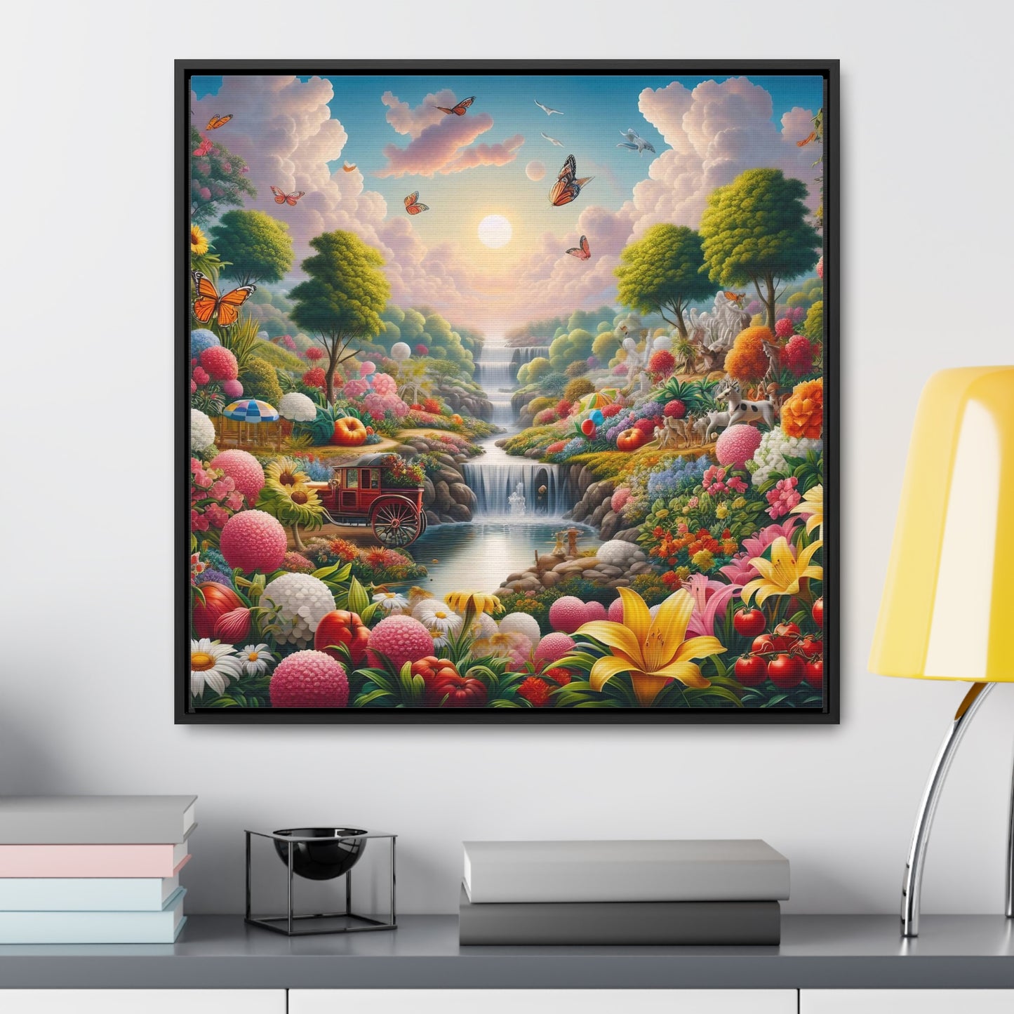 Framed Gallery Canvas Wrap - Spring 33