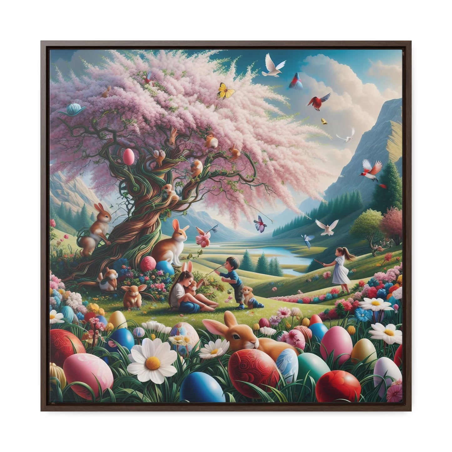 Framed Gallery Canvas Wrap - Spring 119