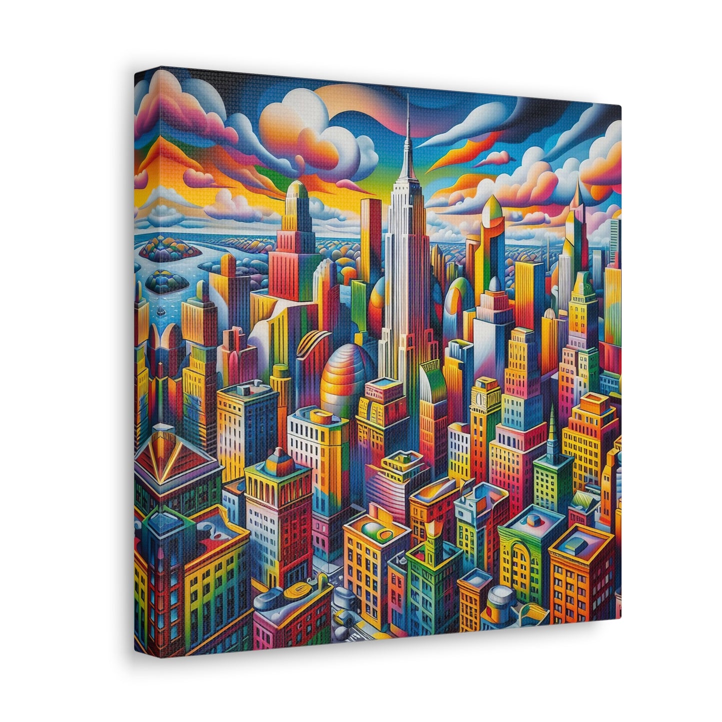 Canvas Gallery Wrap - City 14