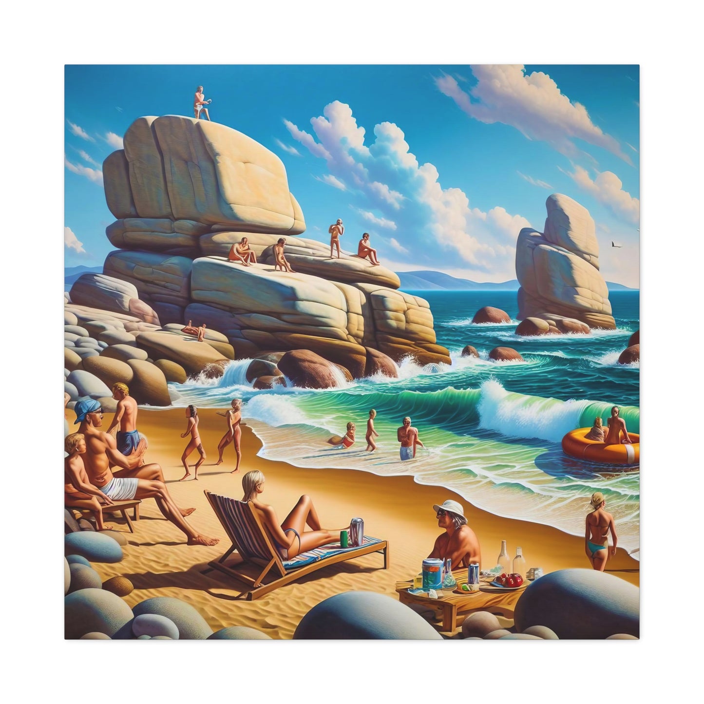 Canvas Gallery Wrap - Beach 1