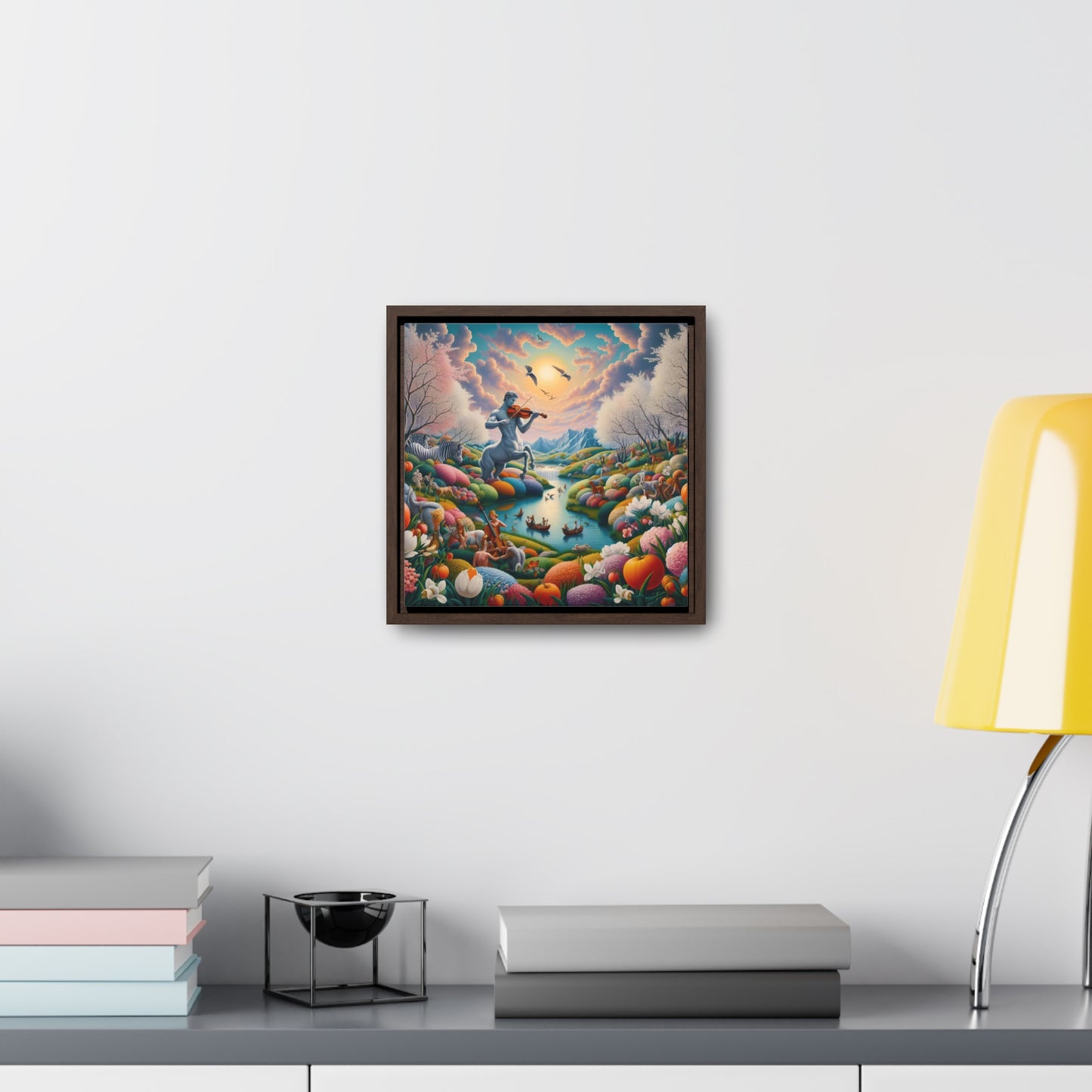 Framed Gallery Canvas Wrap - Spring 104