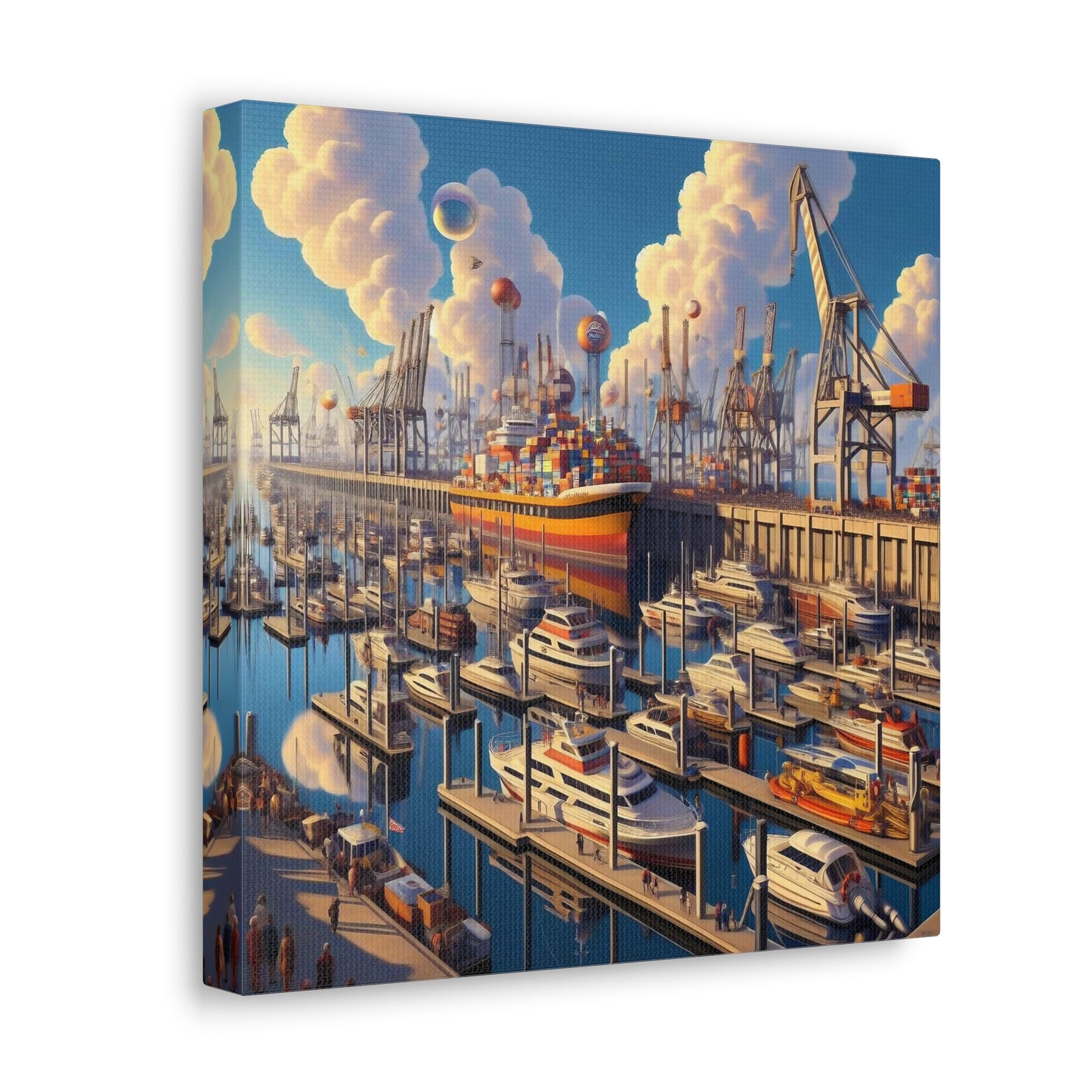 Canvas Gallery Wrap - Harbor 8