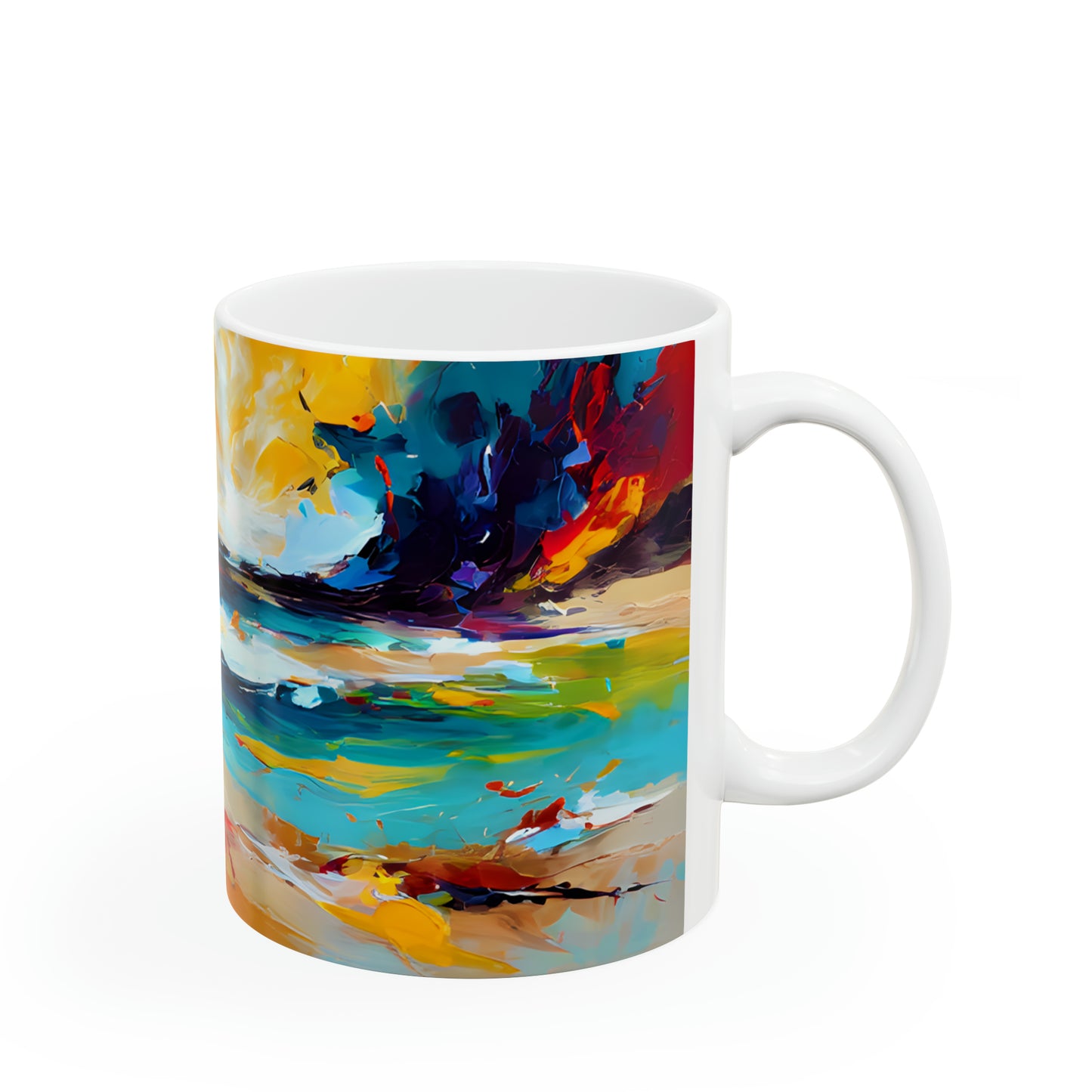 Ceramic Mug 11oz - Beach 13002