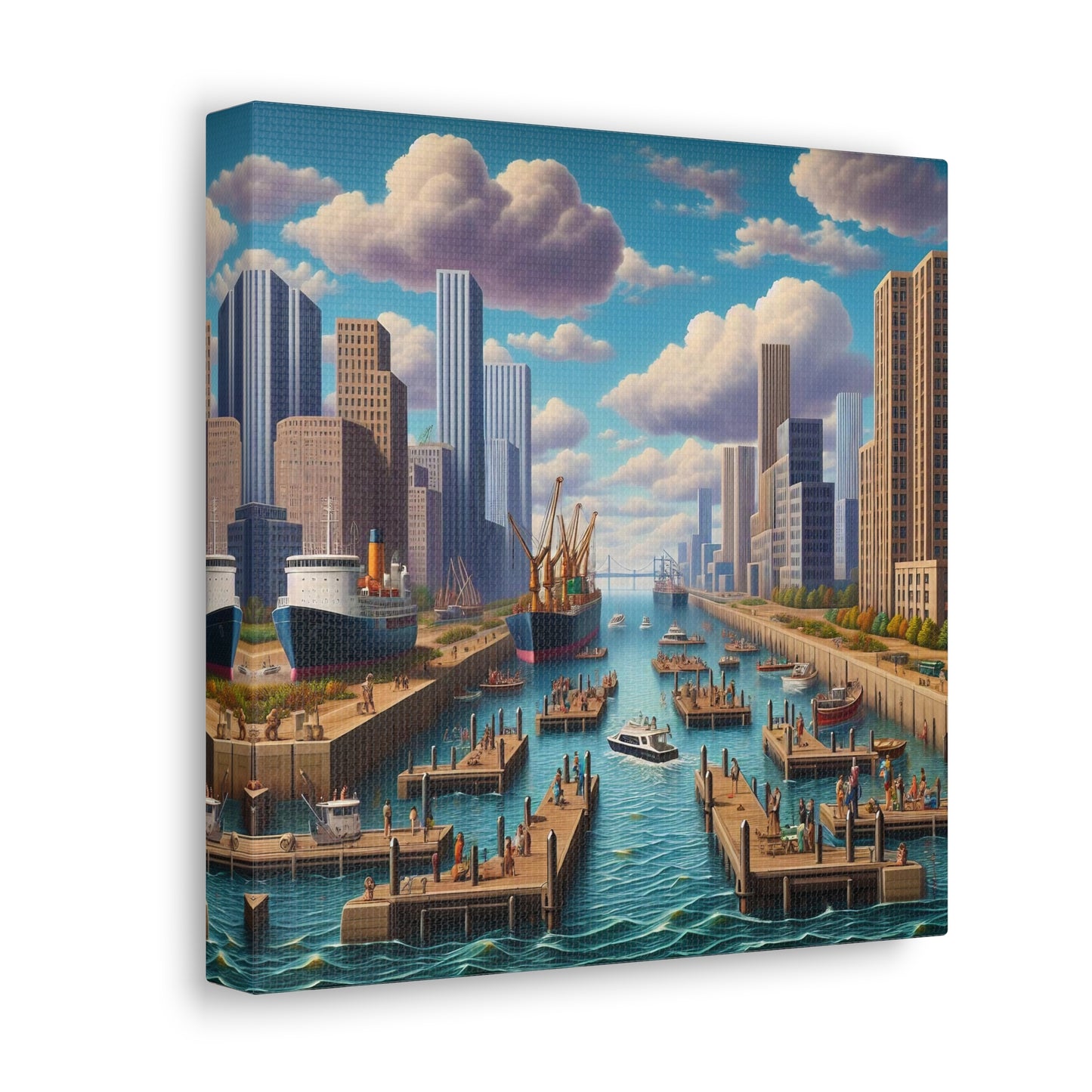 Canvas Gallery Wrap - Harbor 2