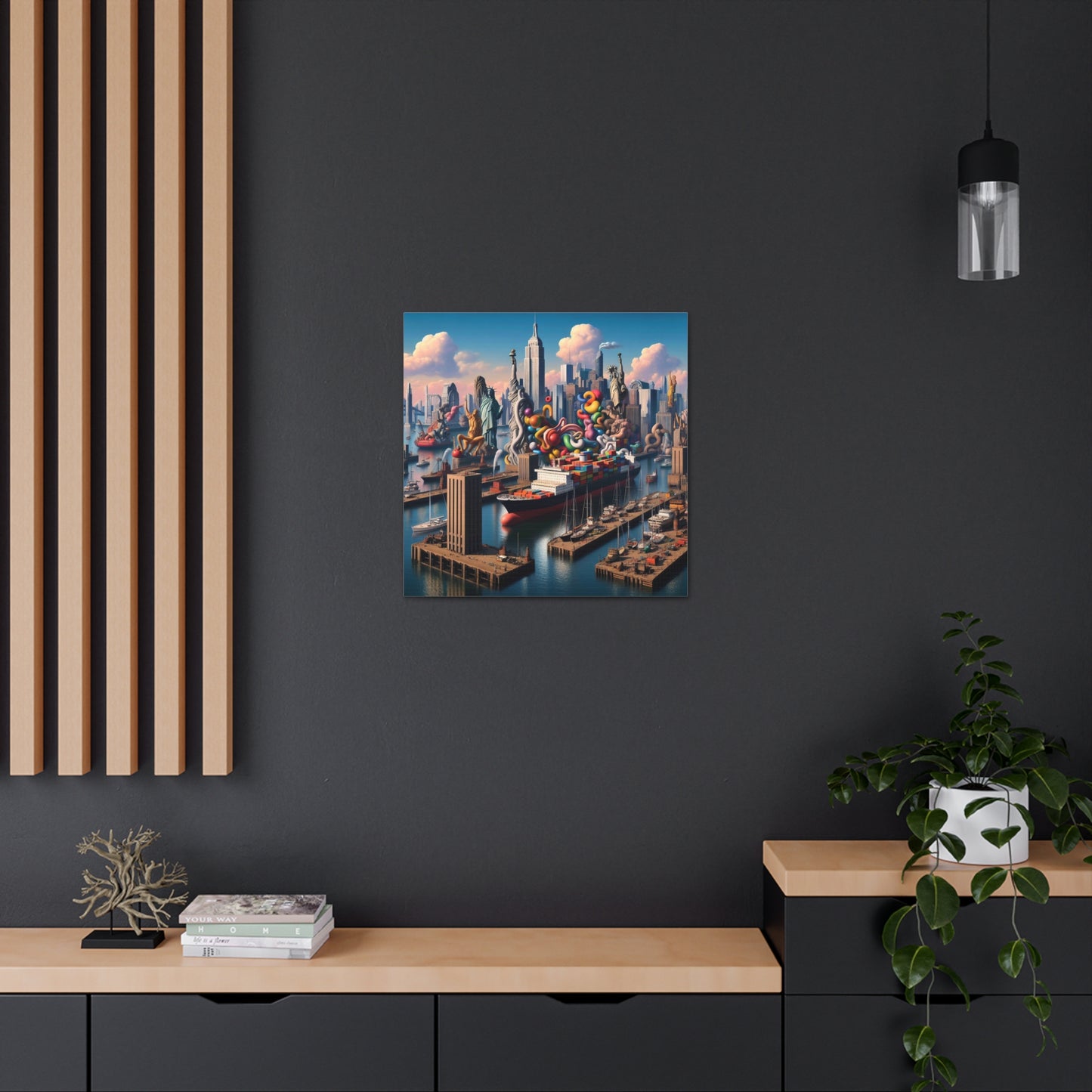 Canvas Gallery Wrap - Harbor 16