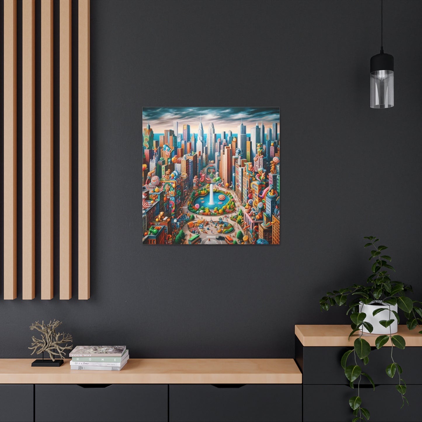 Canvas Gallery Wrap - City 8