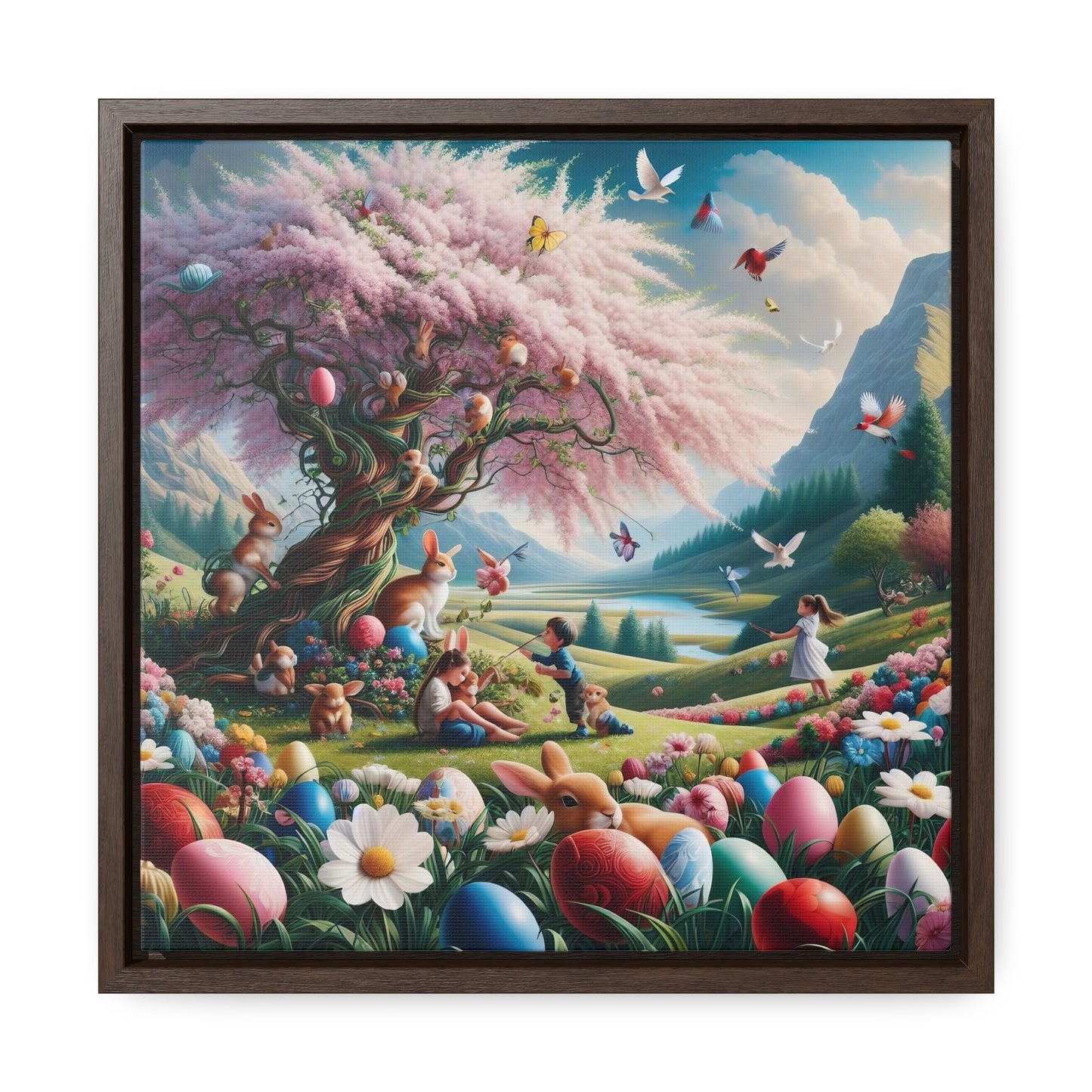 Framed Gallery Canvas Wrap - Spring 119