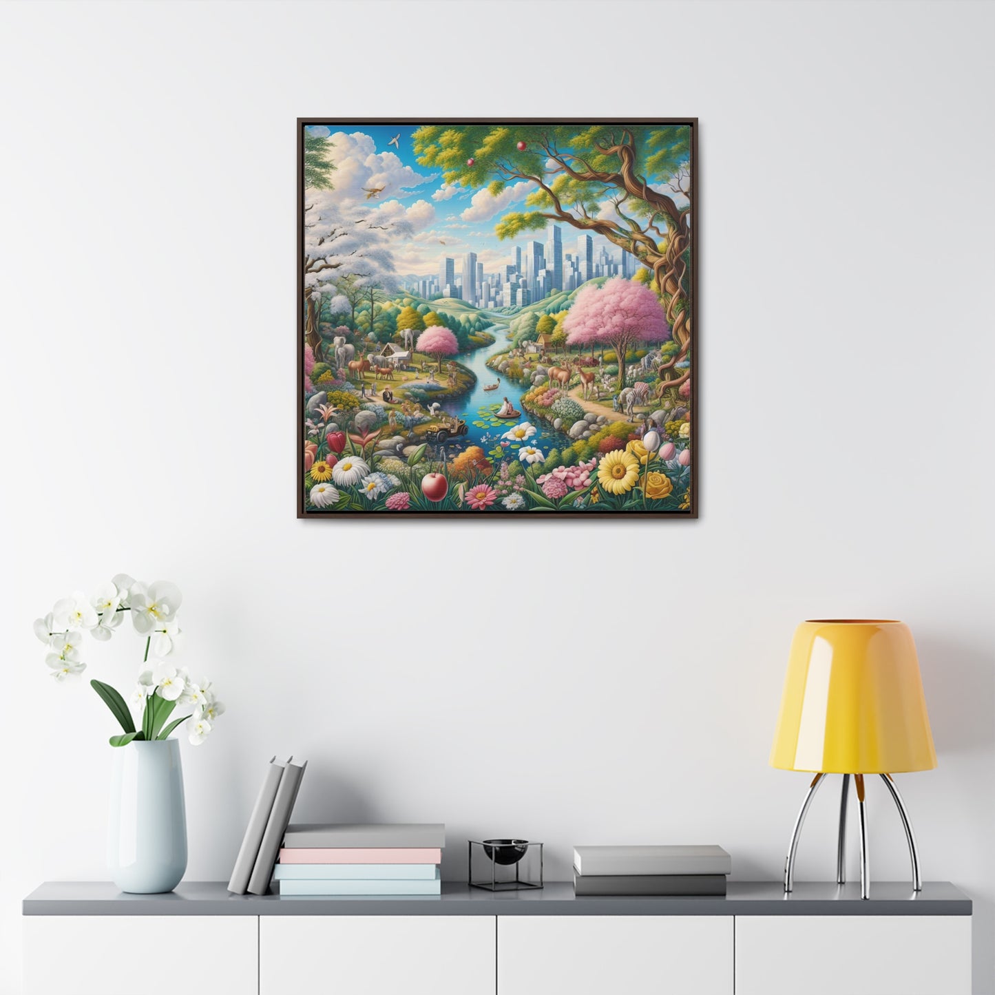 Framed Gallery Canvas Wrap - Spring 27