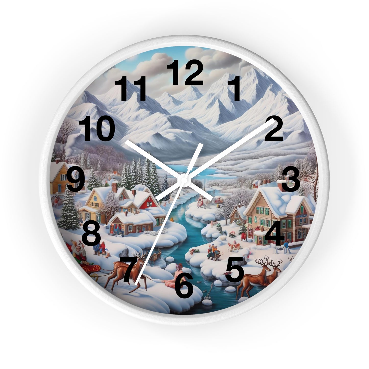 Wall Clock - Winter 109