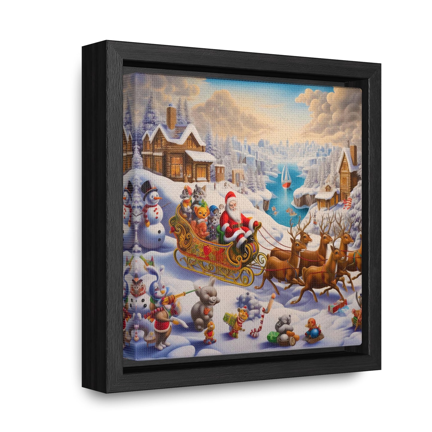 Framed Gallery Canvas Wrap - Winter 112