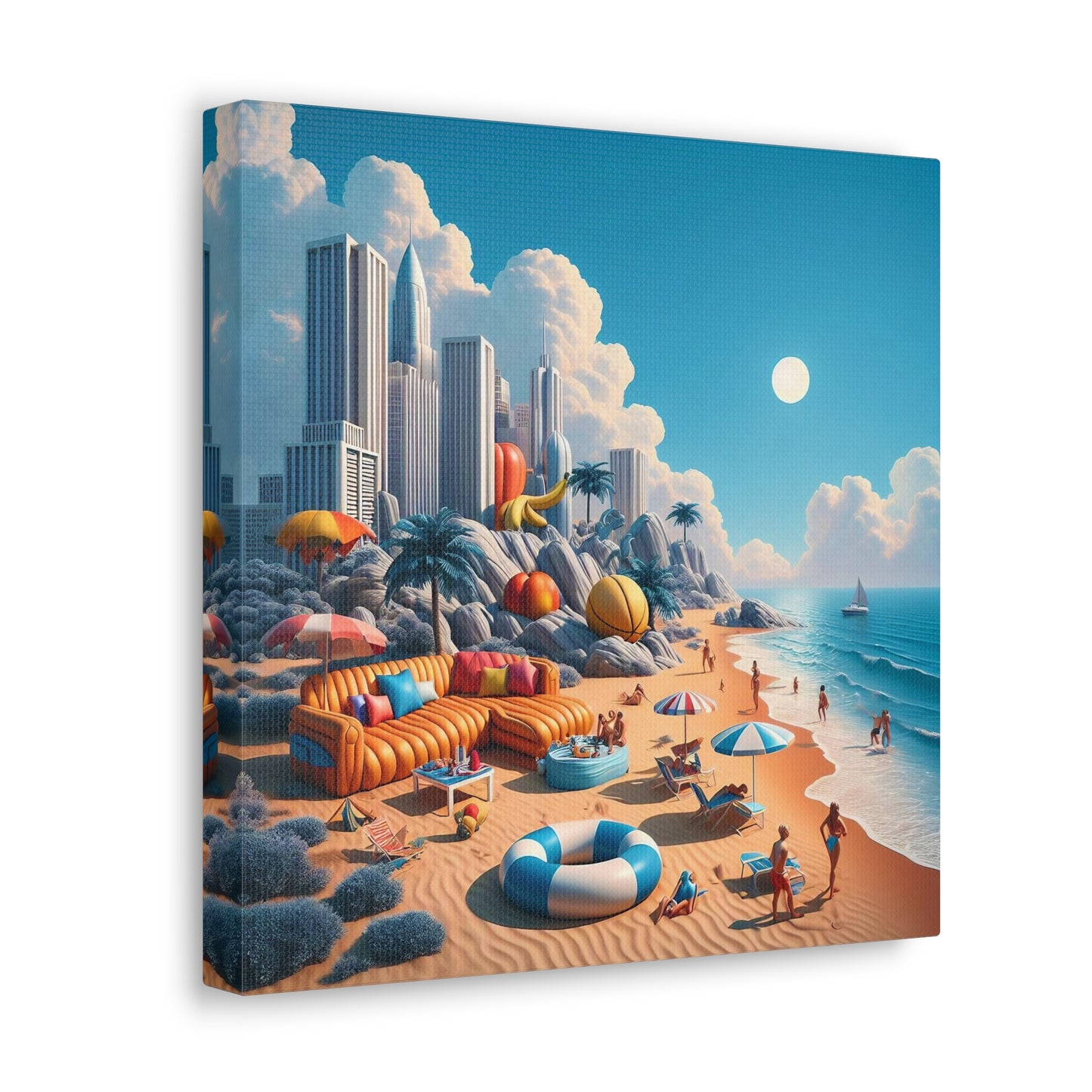 Canvas Gallery Wrap - Beach 19