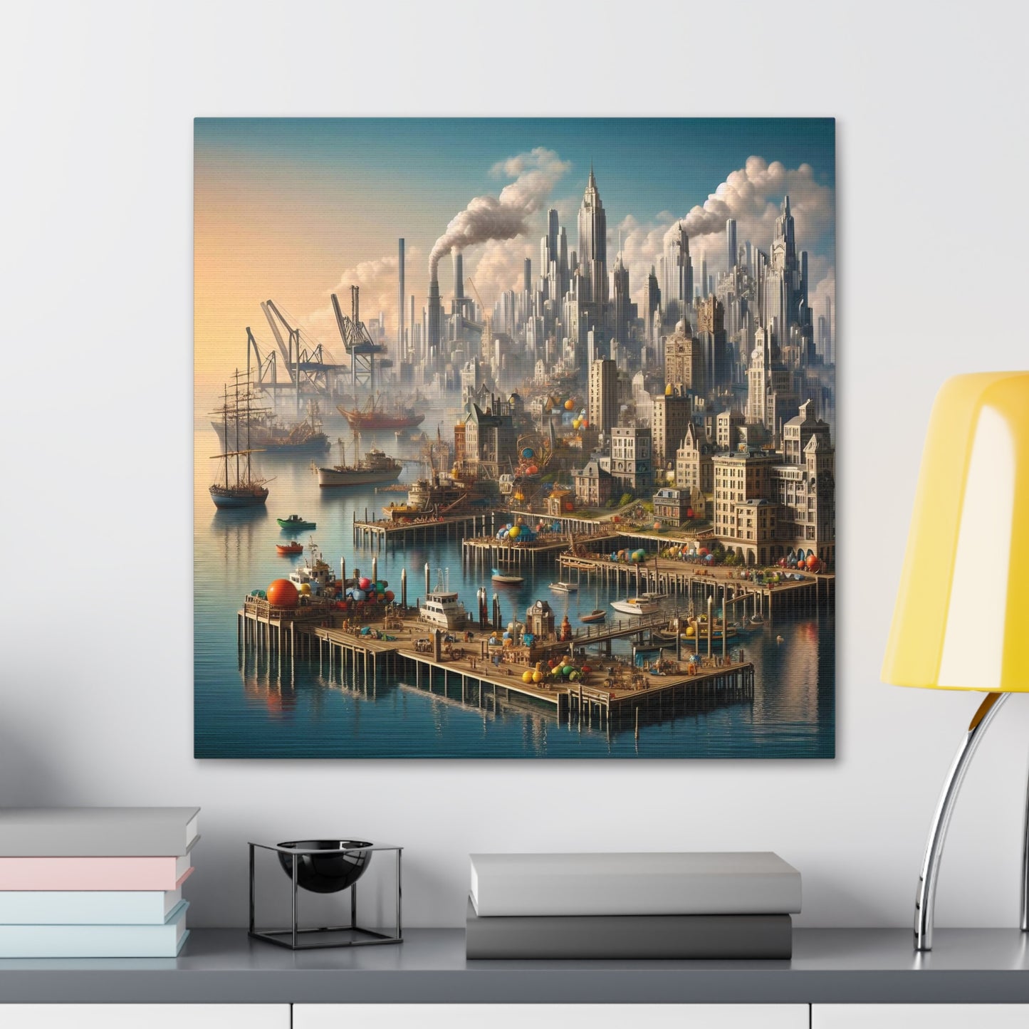 Canvas Gallery Wrap - Harbor 25