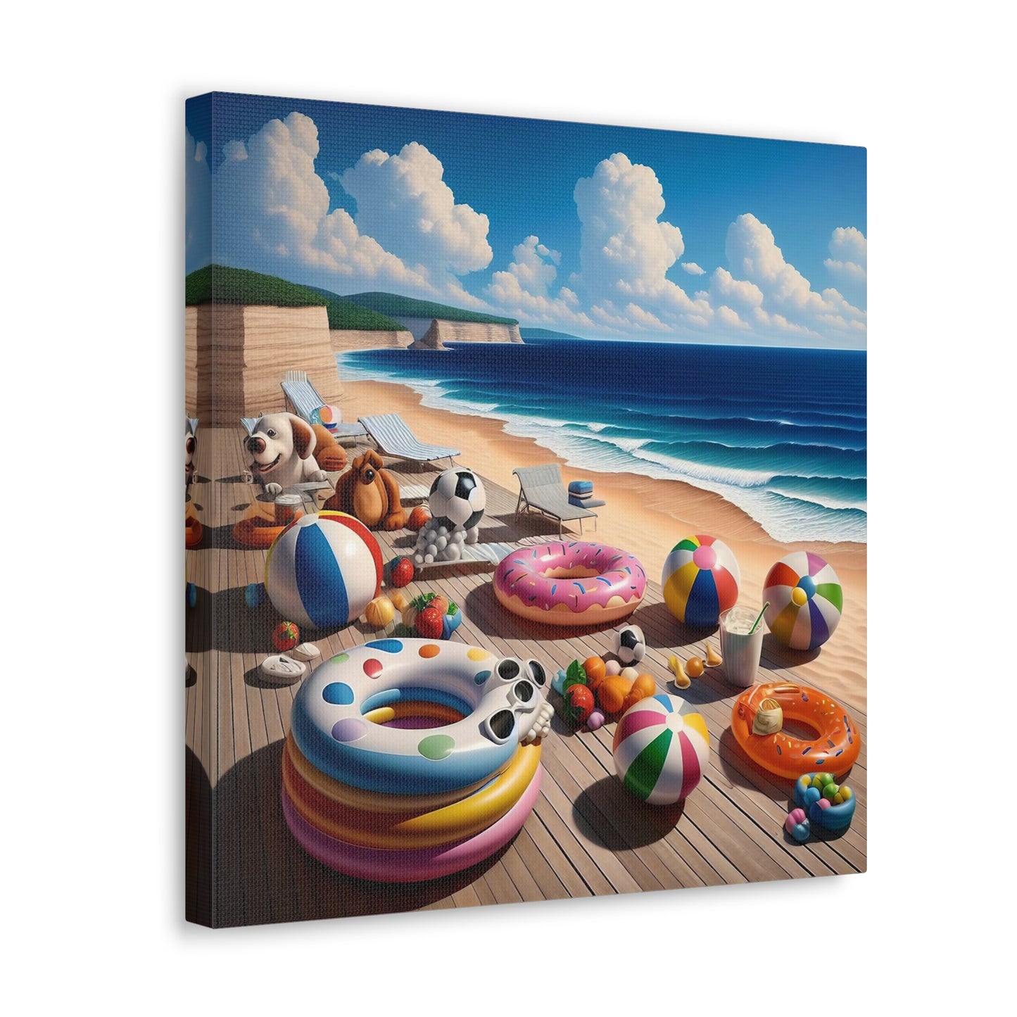 Canvas Gallery Wrap - Beach 18