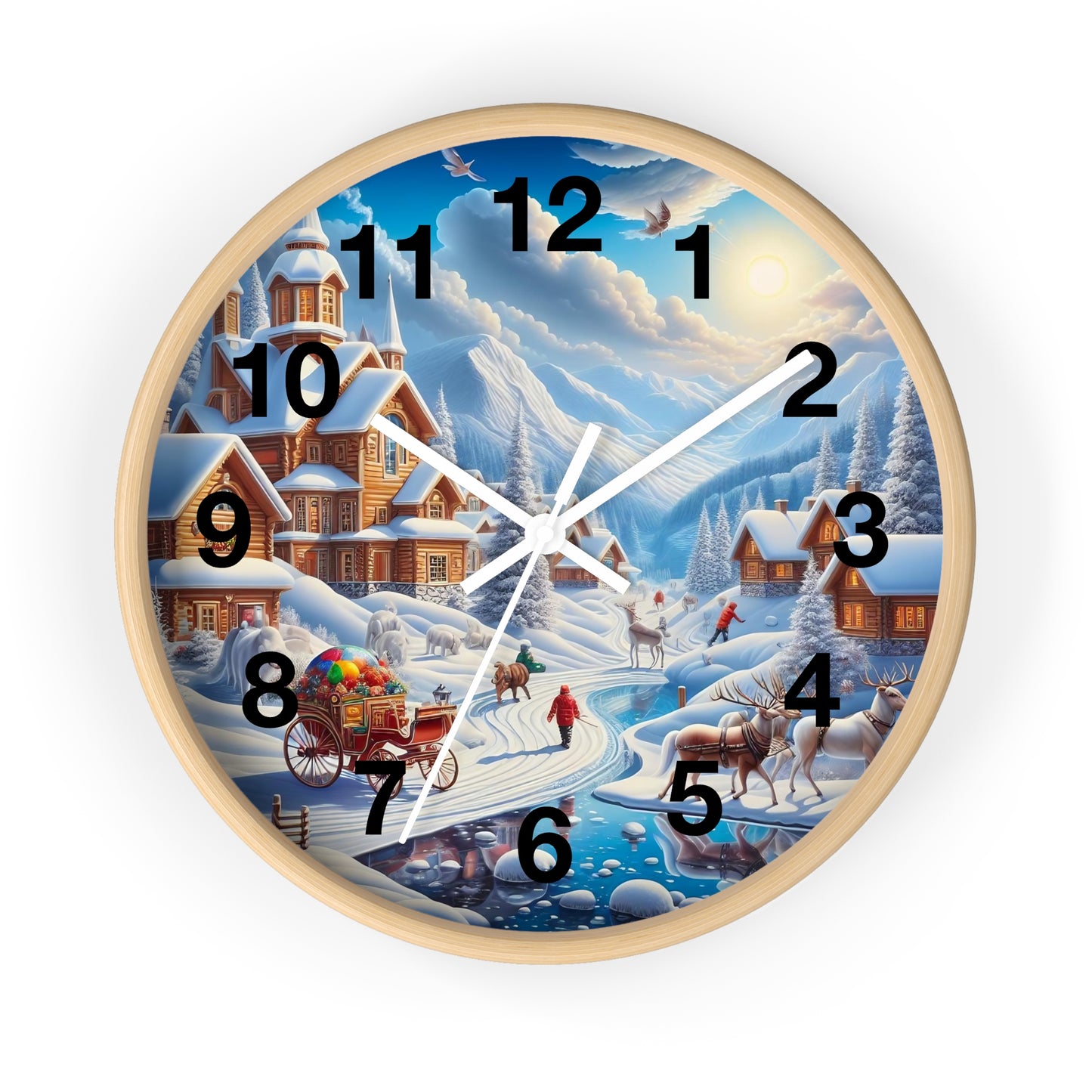 Wall Clock - Winter 115