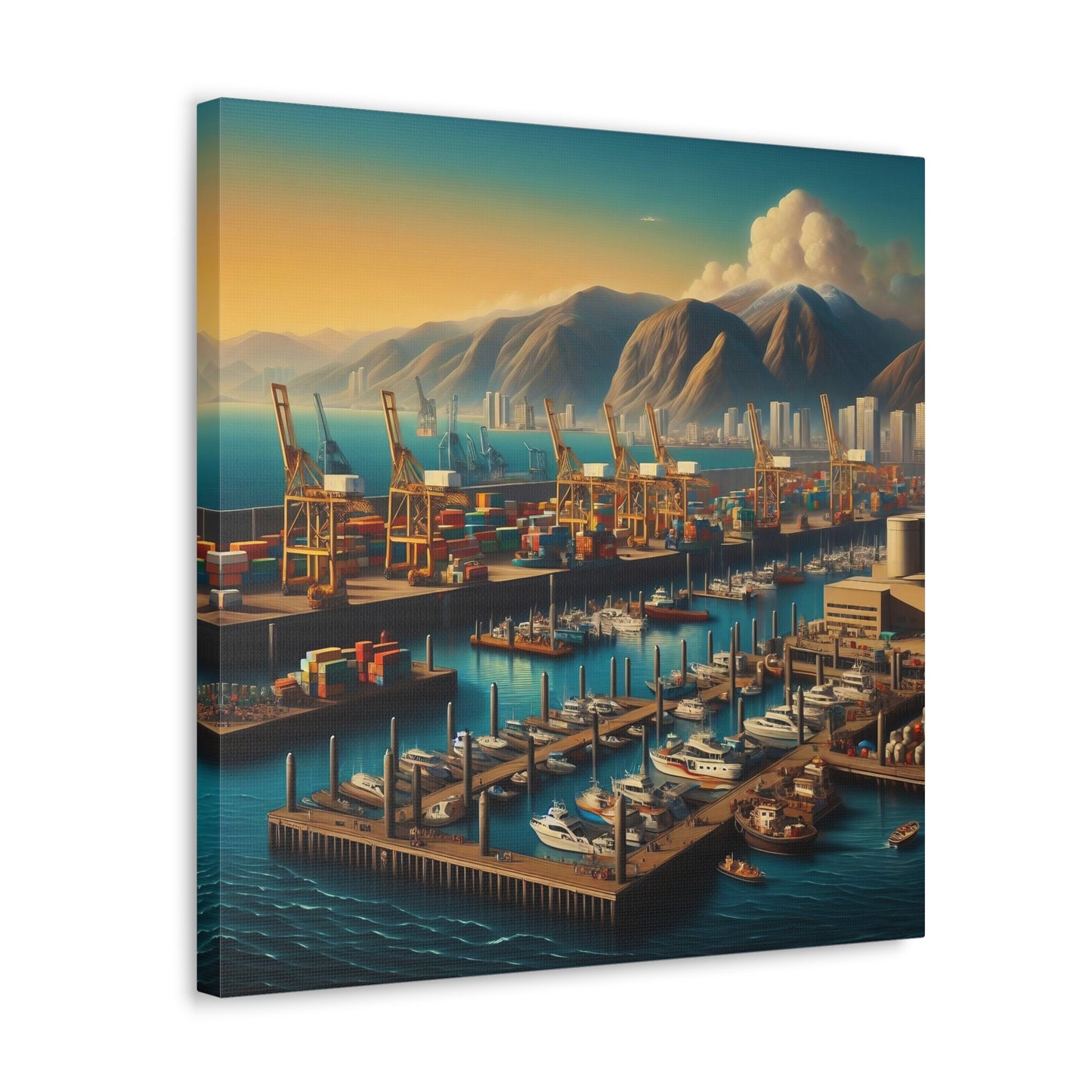 Canvas Gallery Wrap - Harbor 6