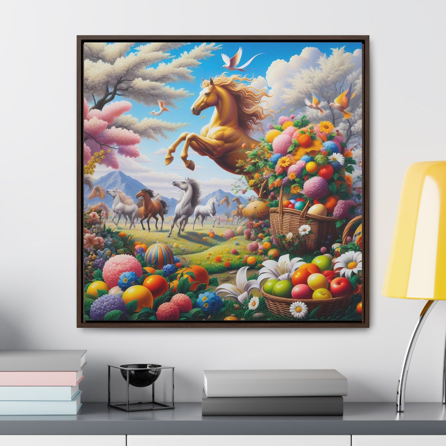 Framed Gallery Canvas Wrap - Spring 31