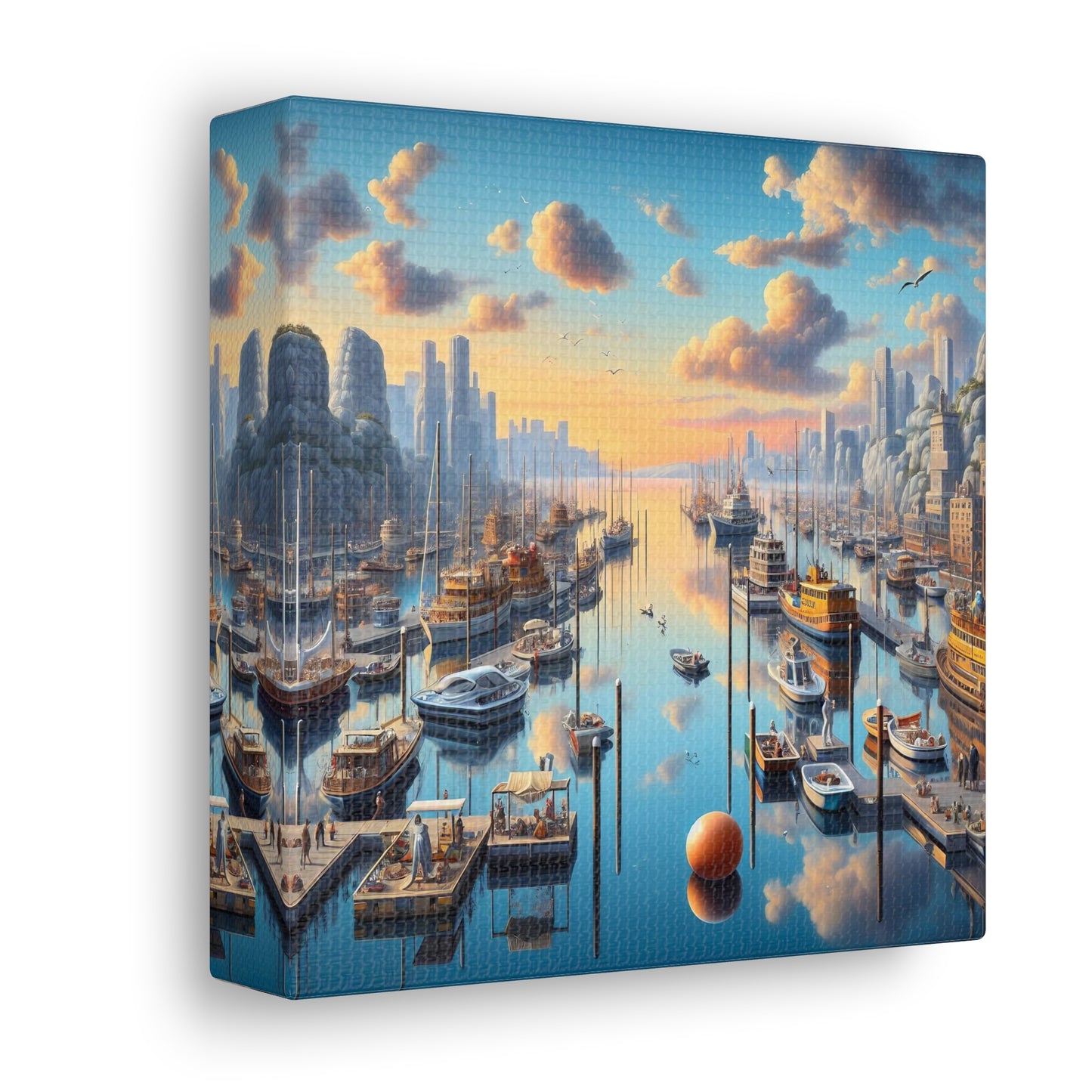 Canvas Gallery Wrap - Harbor 21