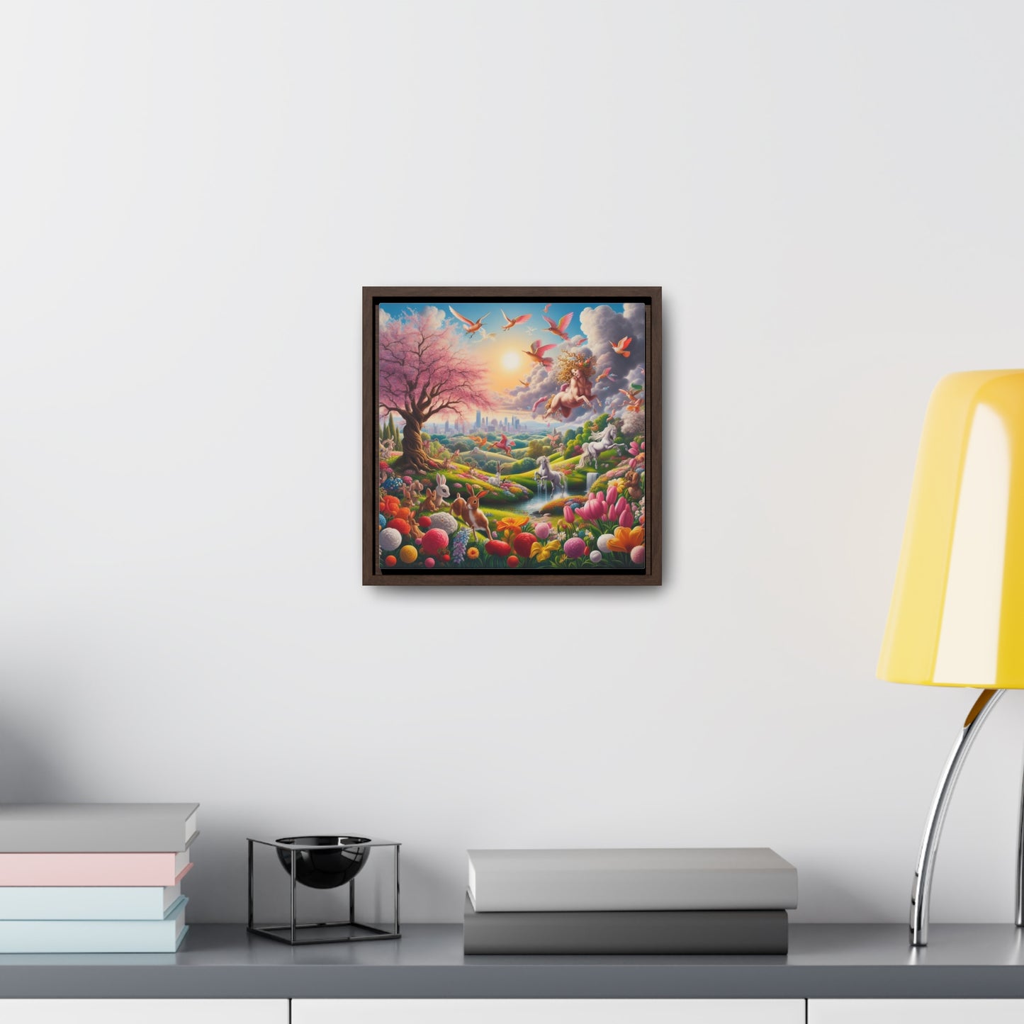 Framed Gallery Canvas Wrap - Spring 110