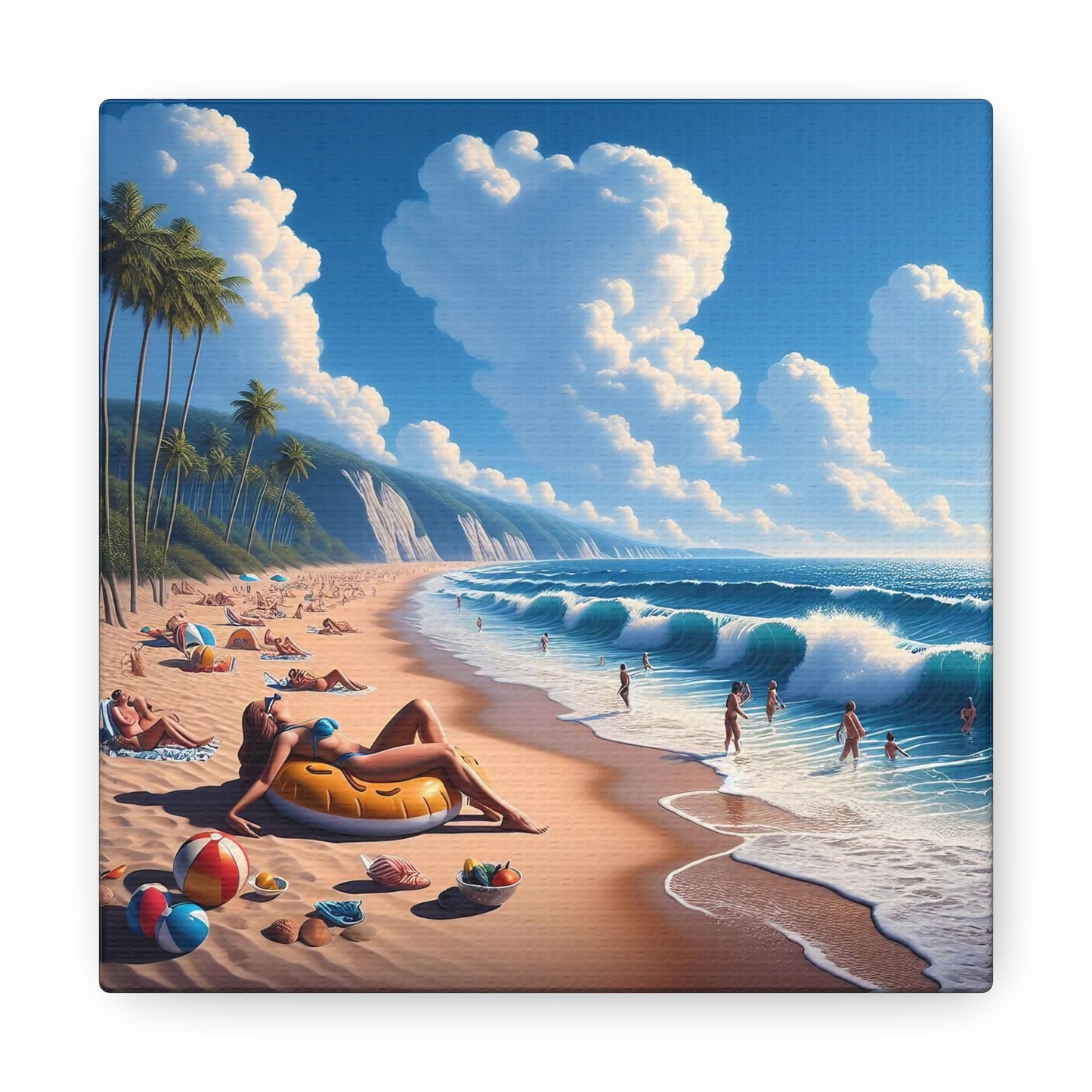 Canvas Gallery Wrap - Beach 23