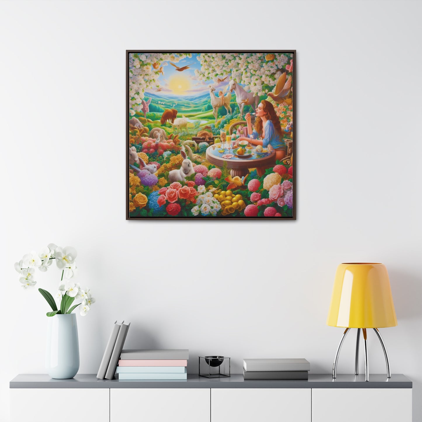 Framed Gallery Canvas Wrap - Spring 19