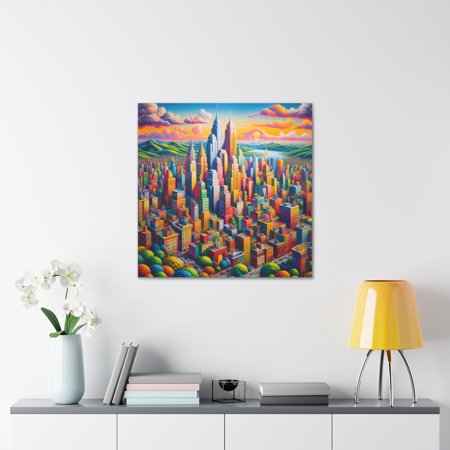 Canvas Gallery Wrap - City 16