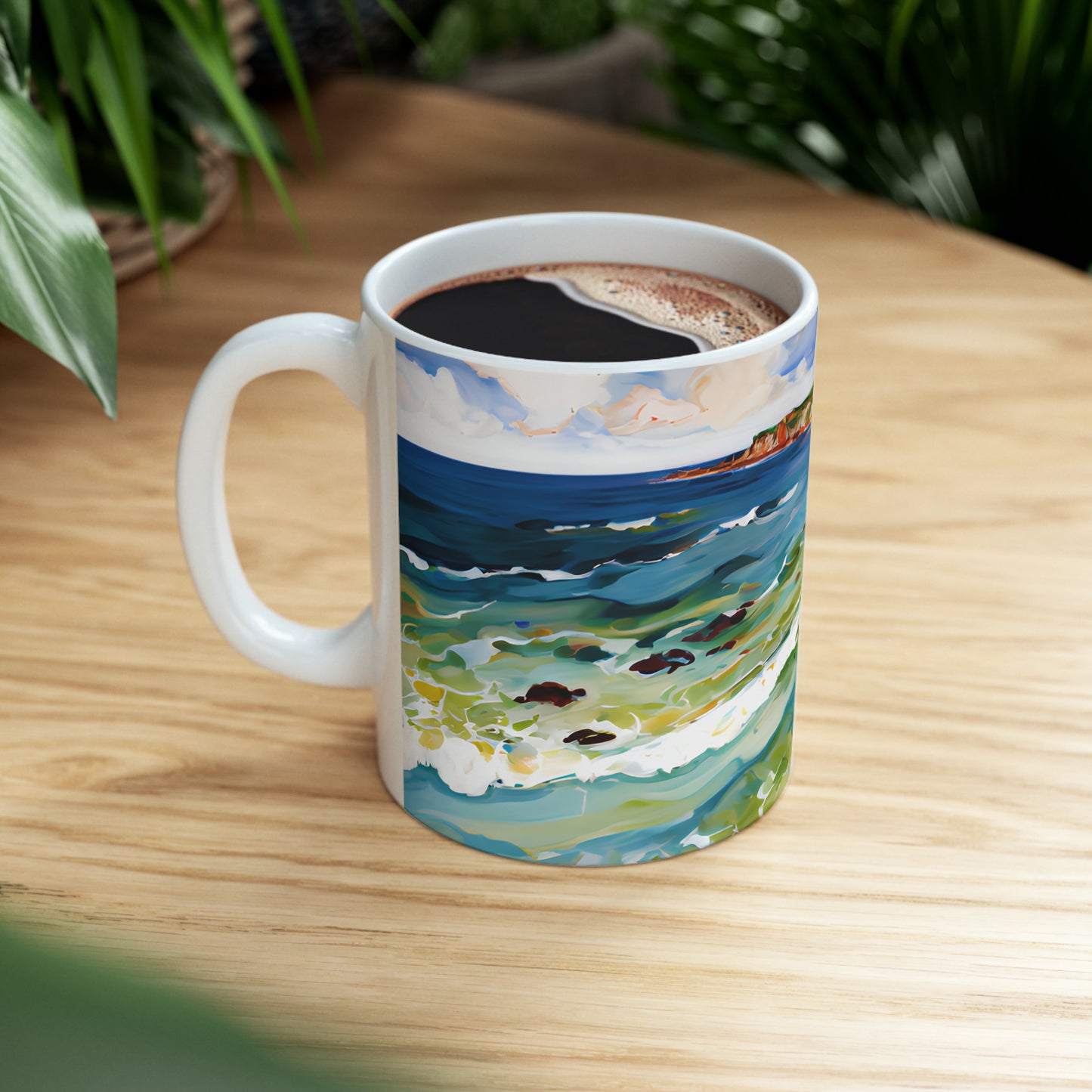 Ceramic Mug 11oz - Beach 12003