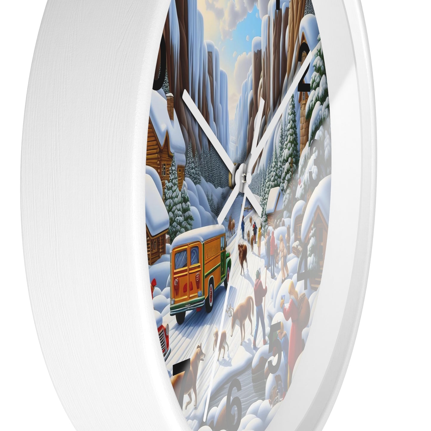 Wall Clock - Winter 120