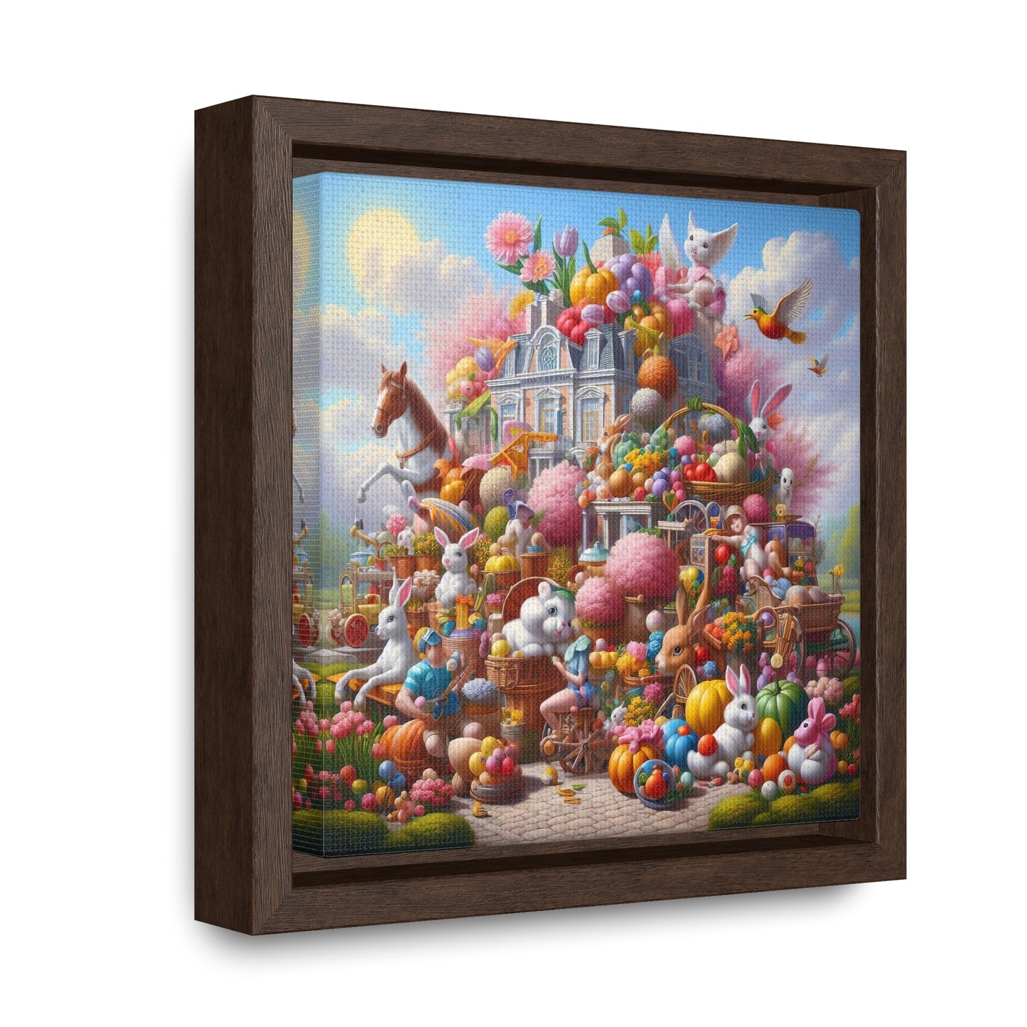 Framed Gallery Canvas Wrap - Spring 14