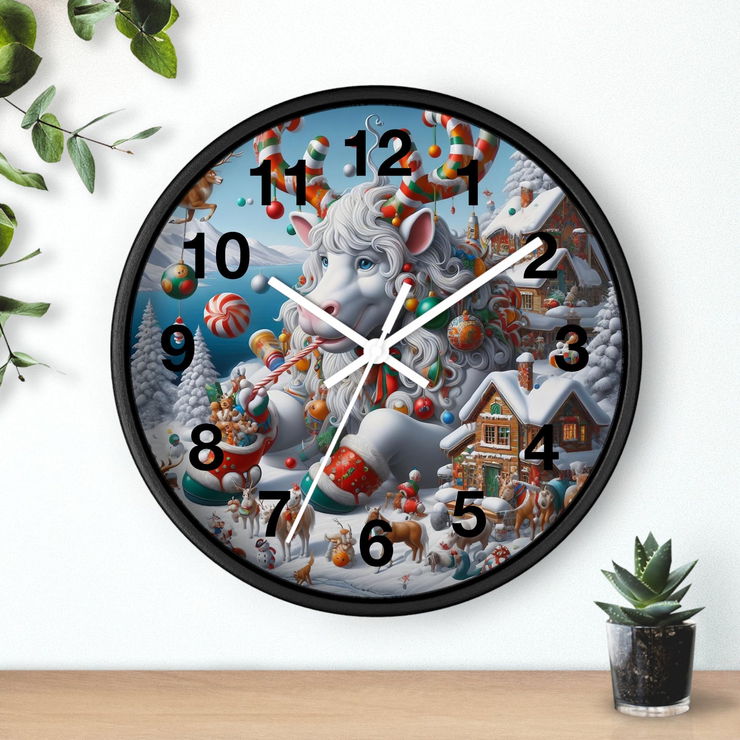 Wall Clock - Winter 105