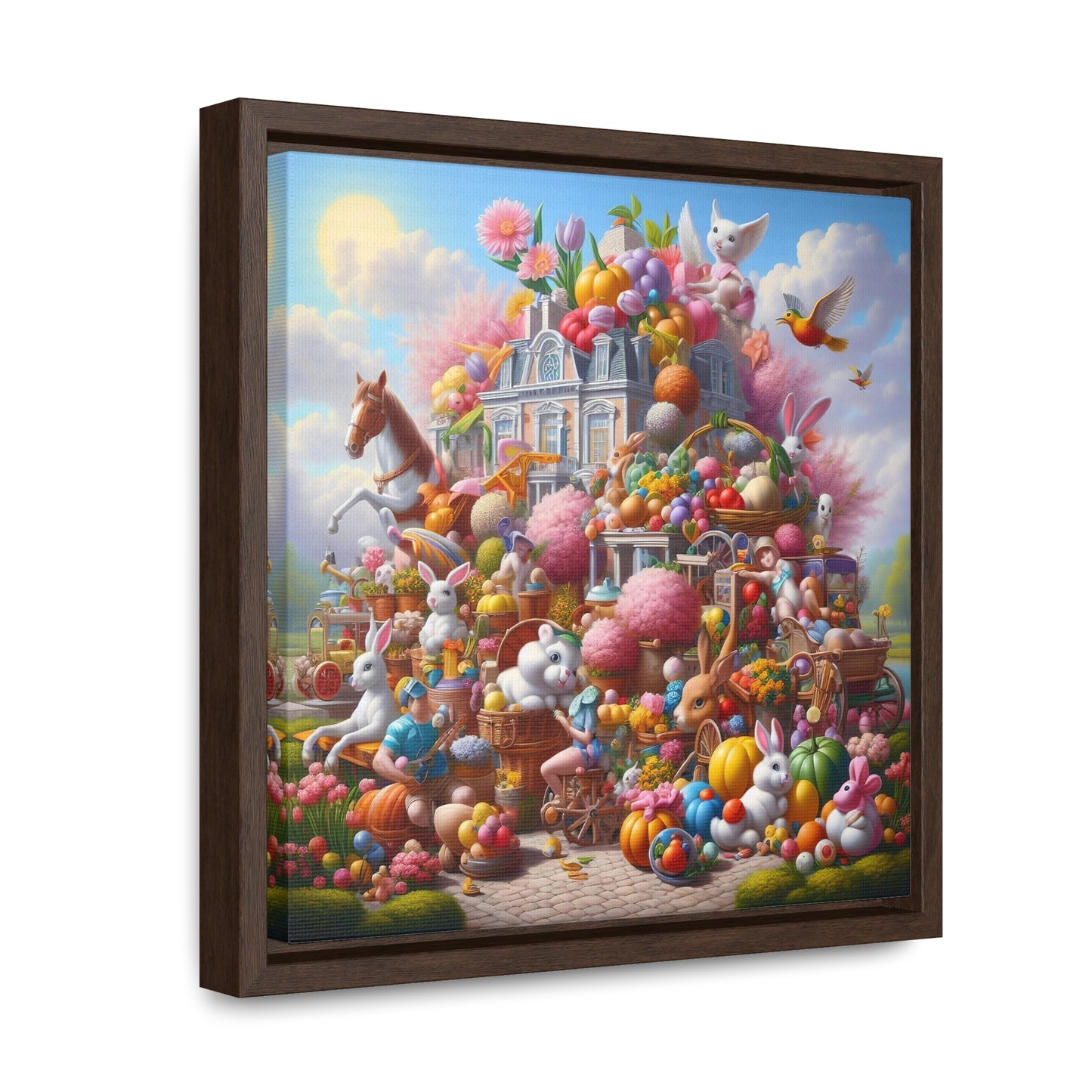 Framed Gallery Canvas Wrap - Spring 14