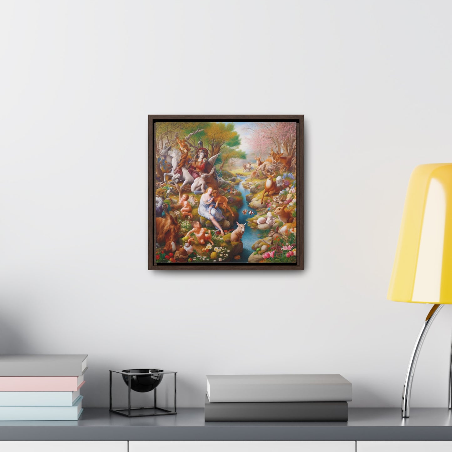 Framed Gallery Canvas Wrap - Spring 111