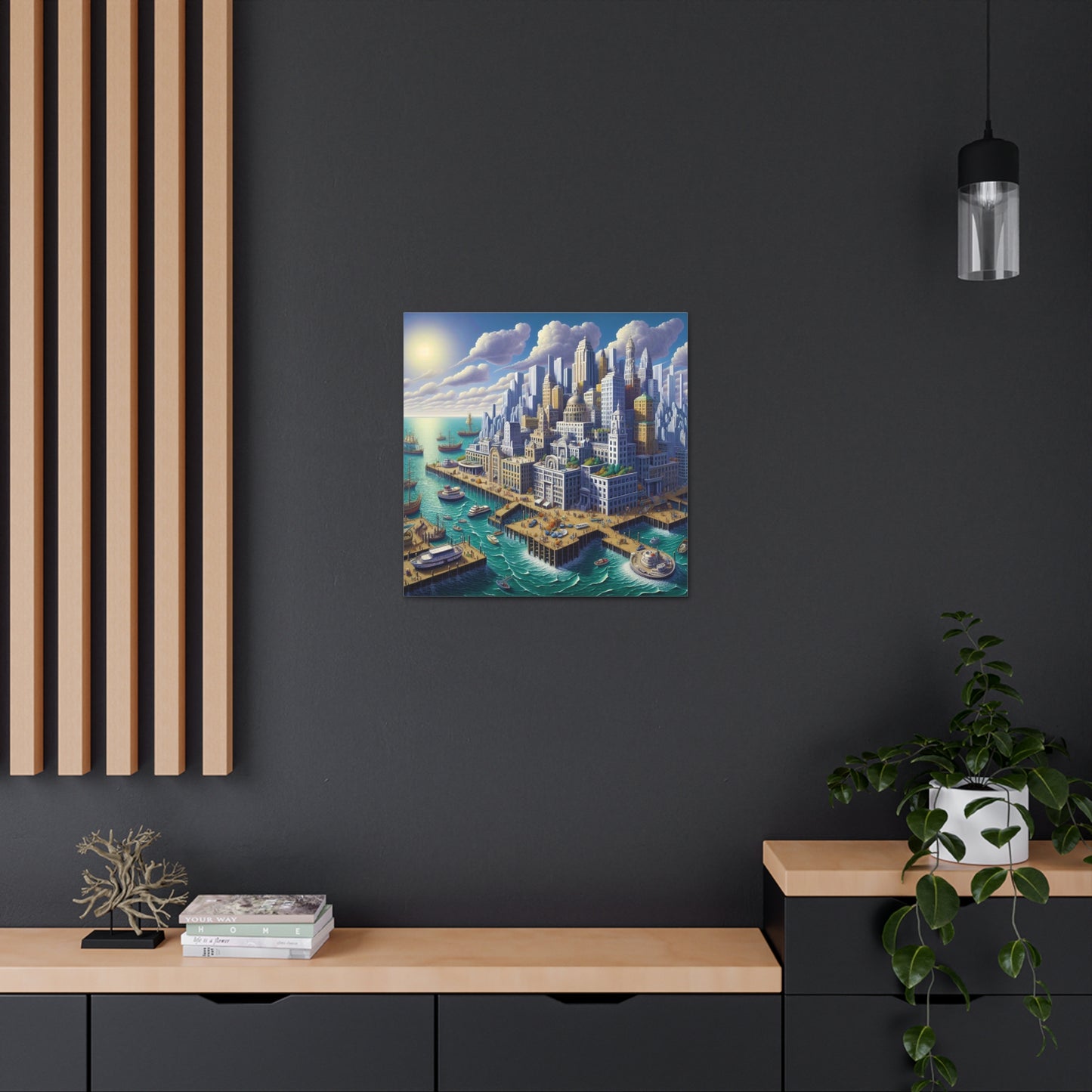 Canvas Gallery Wrap - Harbor 1