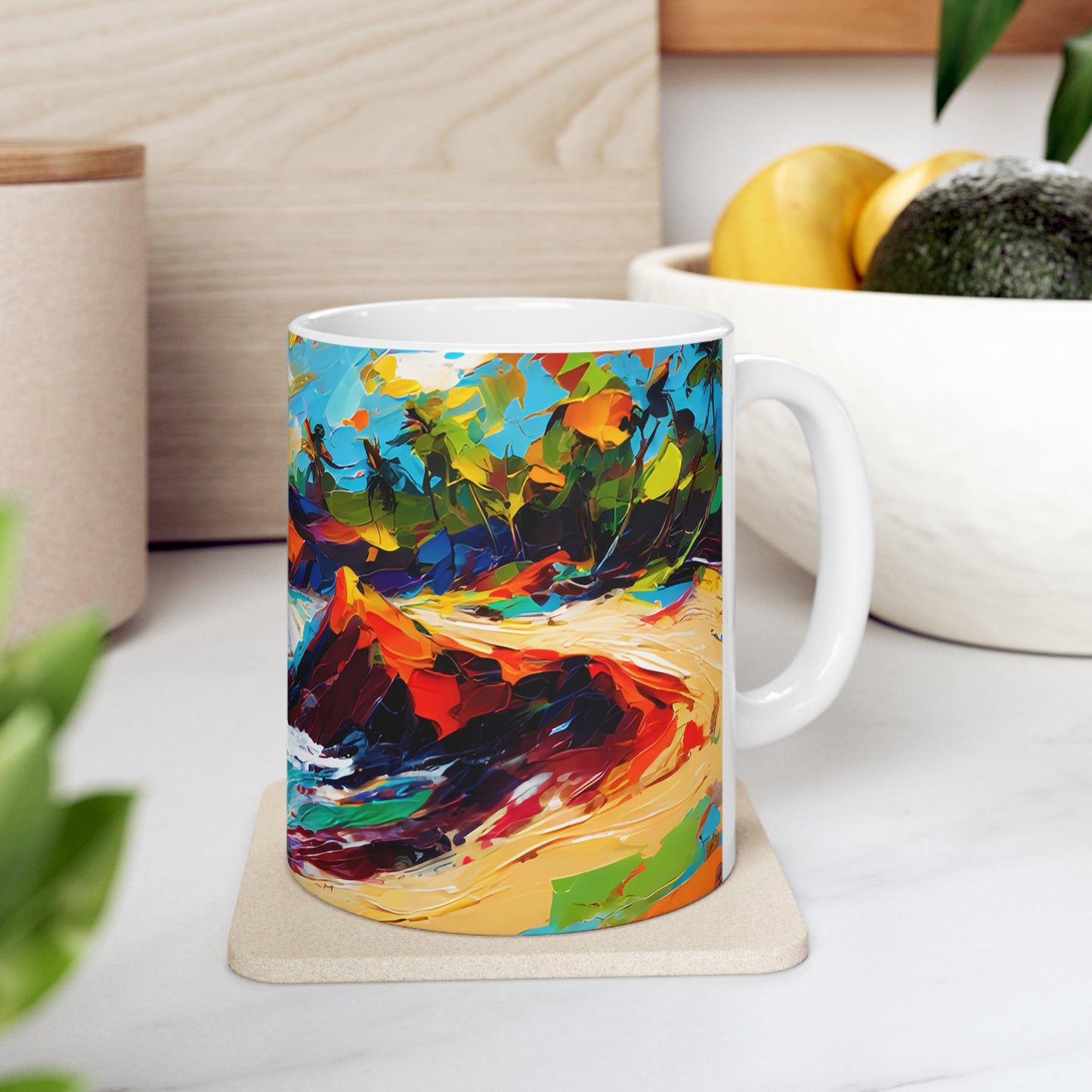 Ceramic Mug 11oz - Beach 14001