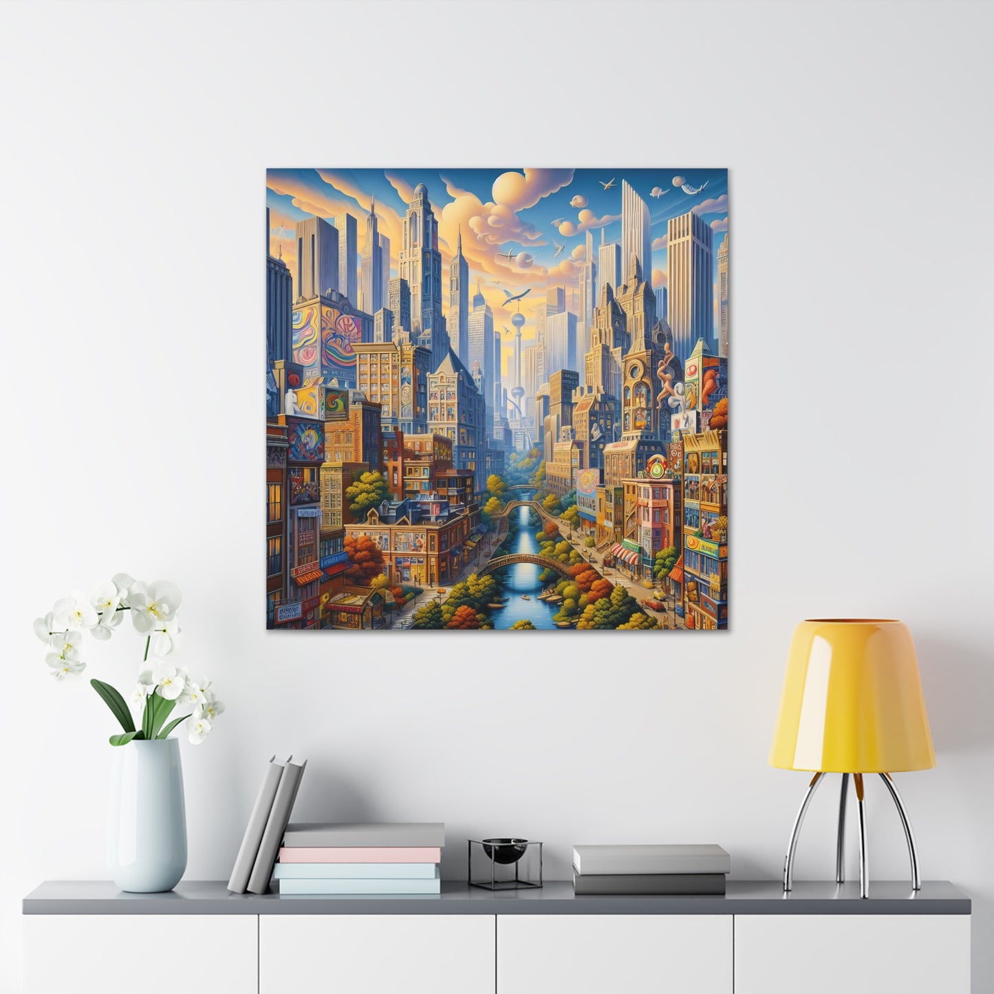 Canvas Gallery Wrap - City 5