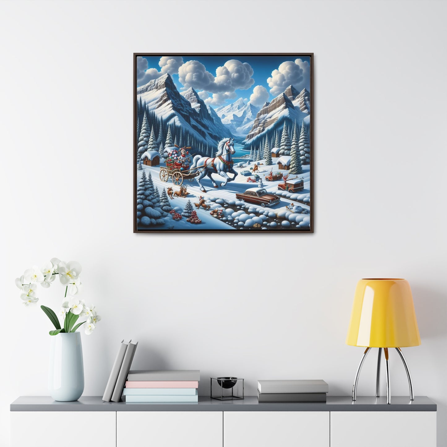 Framed Gallery Canvas Wrap - Winter 107