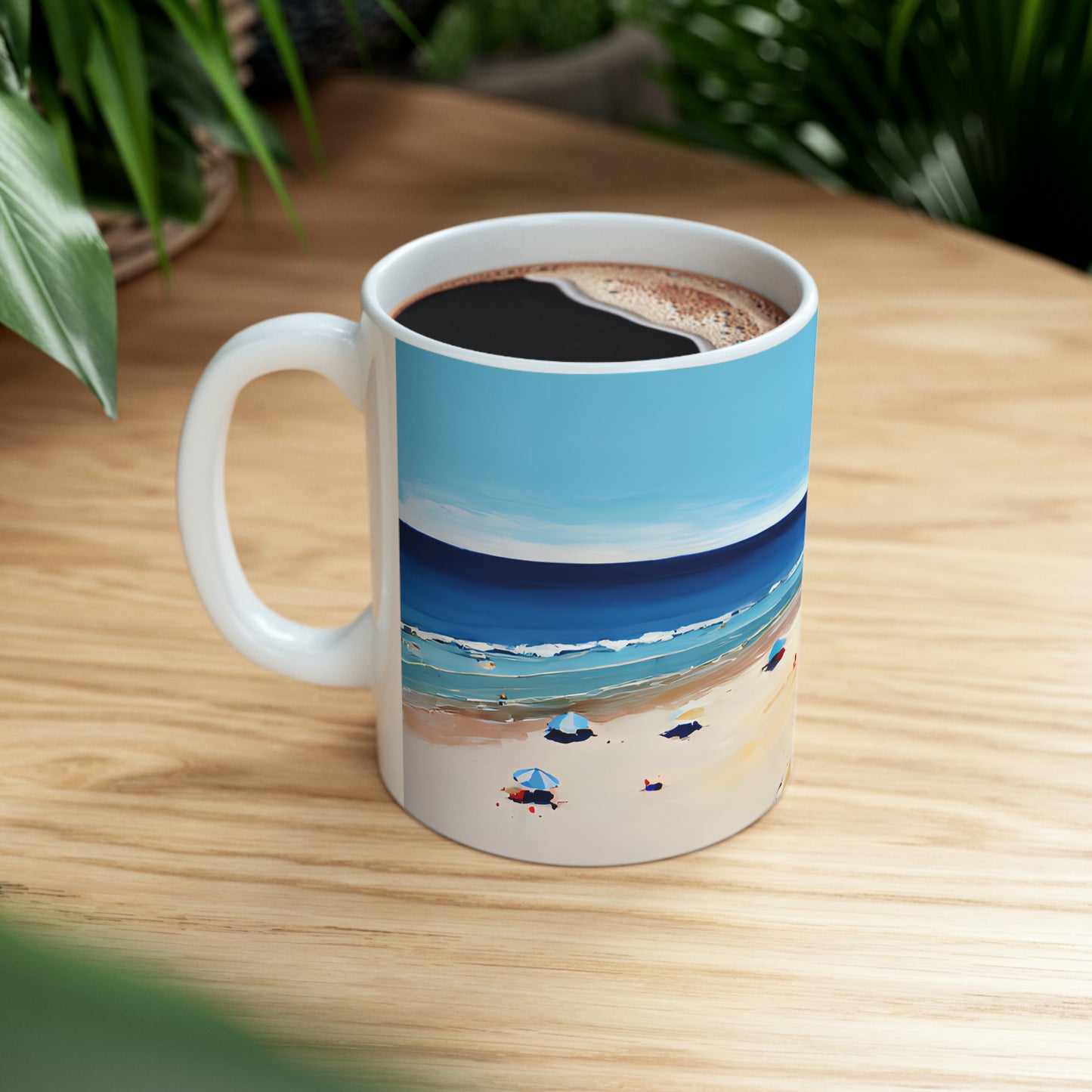 Ceramic Mug 11oz - Beach 8002