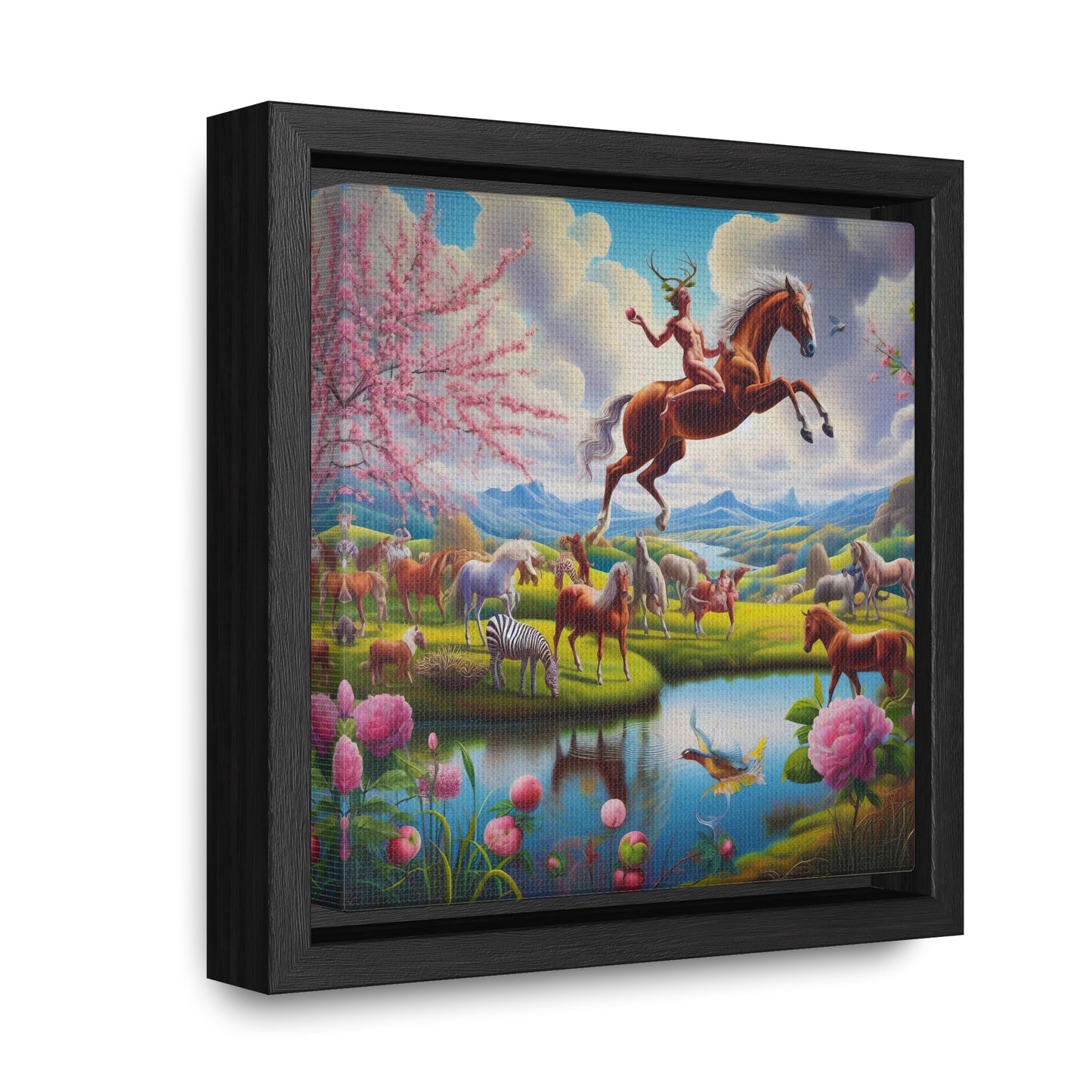 Framed Gallery Canvas Wrap - Spring 118