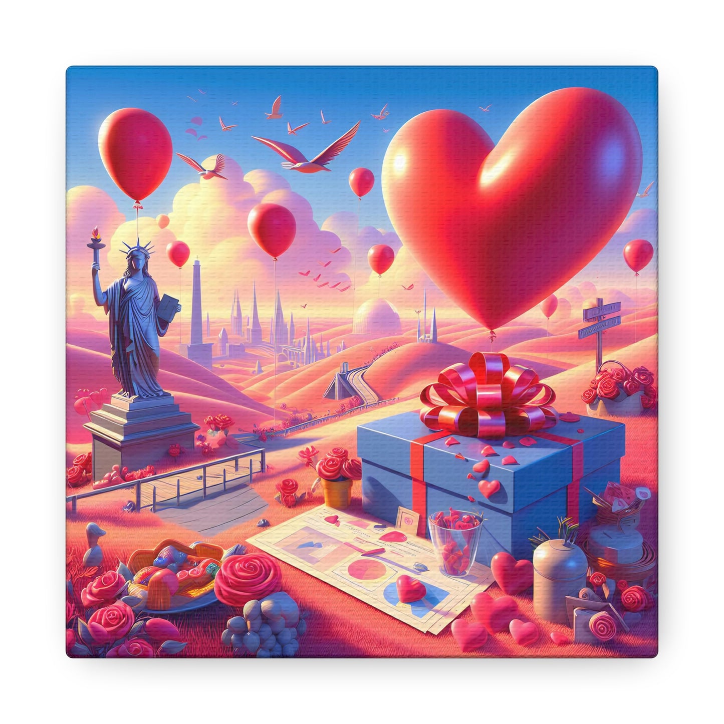 Canvas Gallery Wrap - Valentine's Day 52